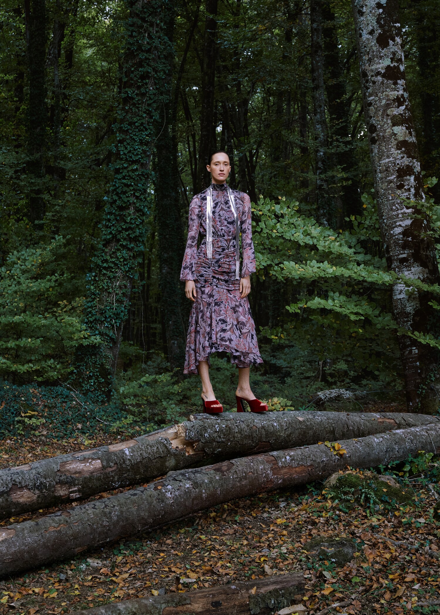 Paisley print dress - Details of the article 6