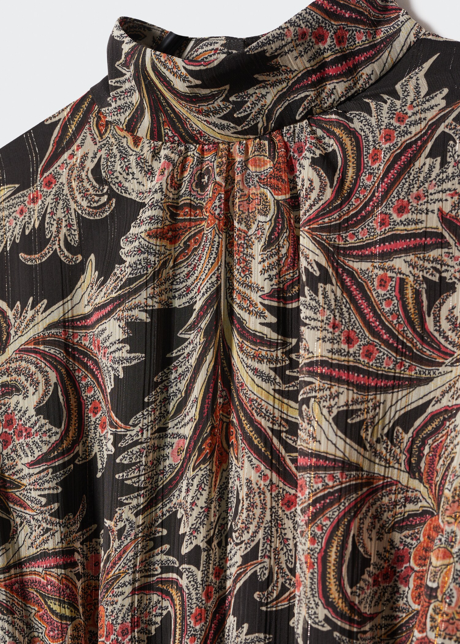 Paisley print dress - Details of the article 8
