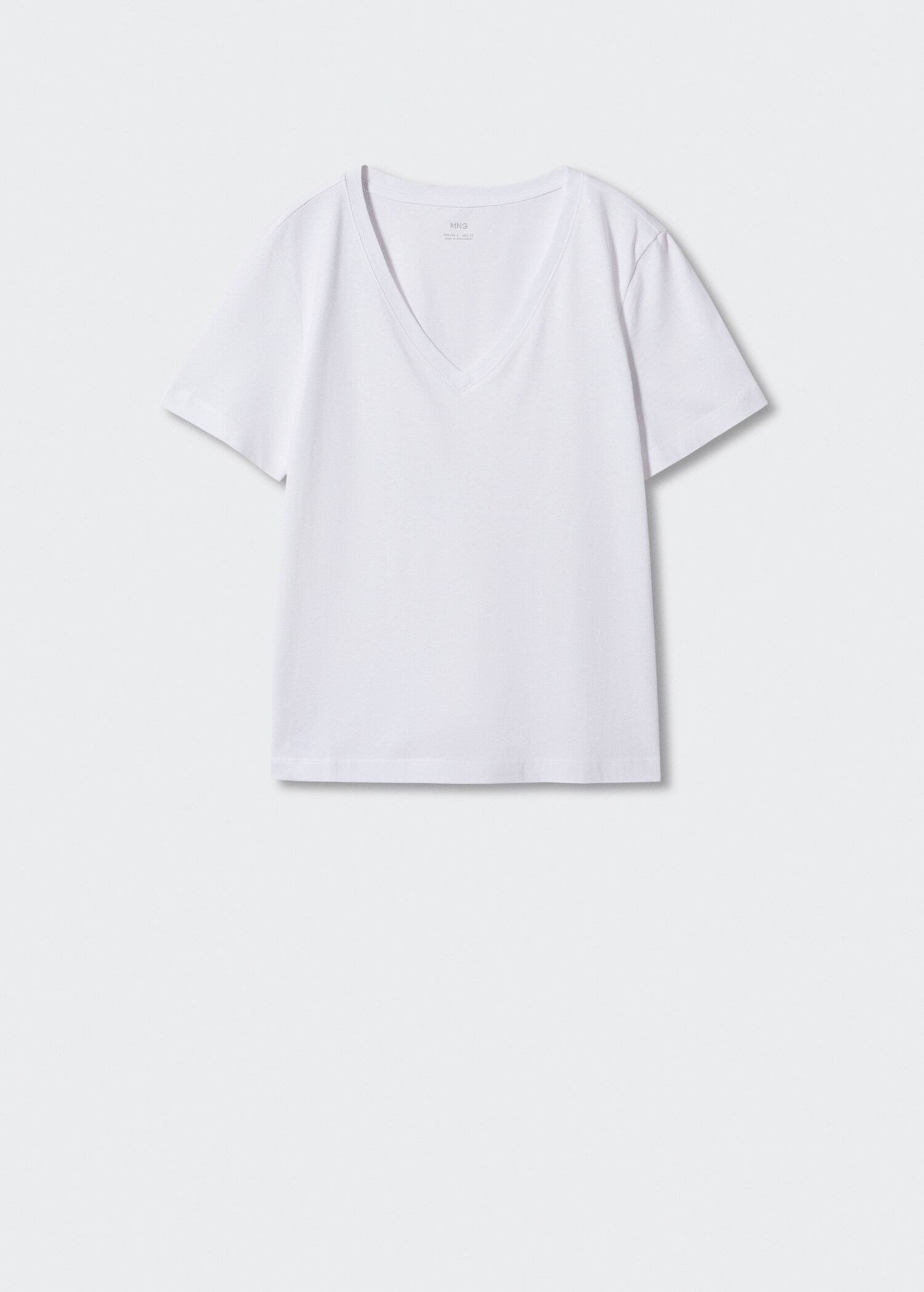 Essential cotton-blend T-shirt - Article without model