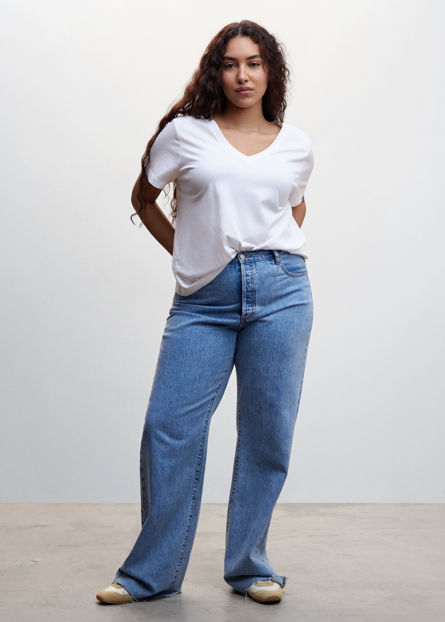 Essential cotton-blend T-shirt - Details of the article 3