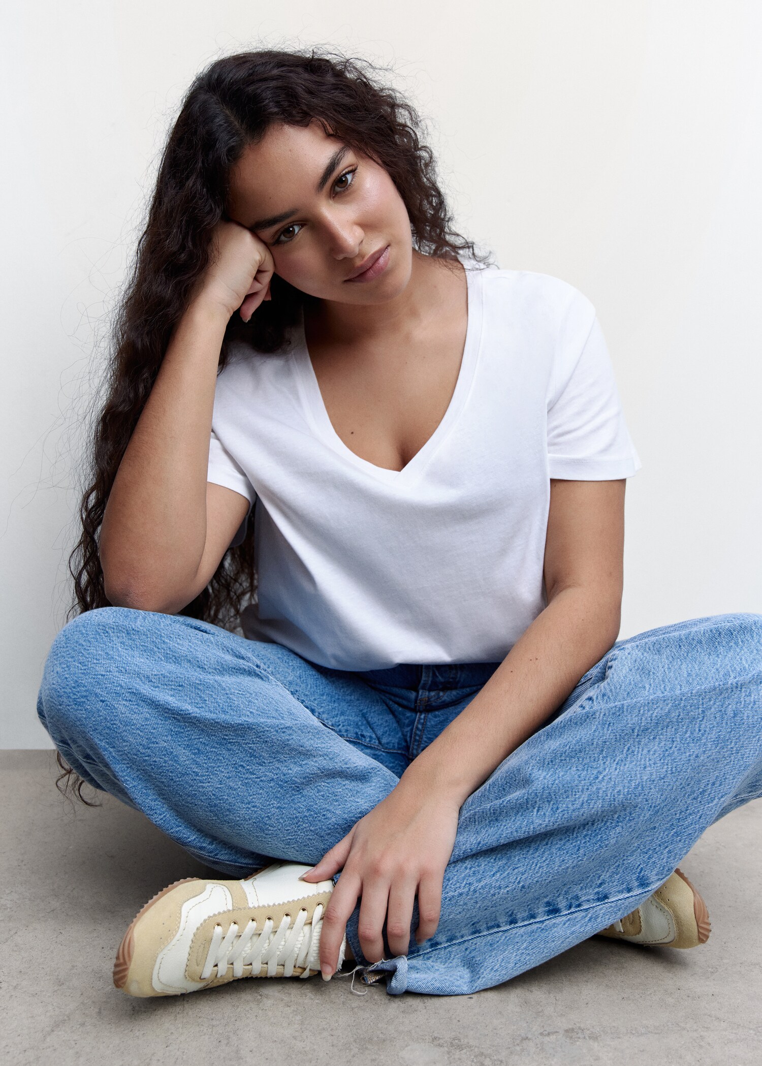 Essential cotton-blend T-shirt - Details of the article 4