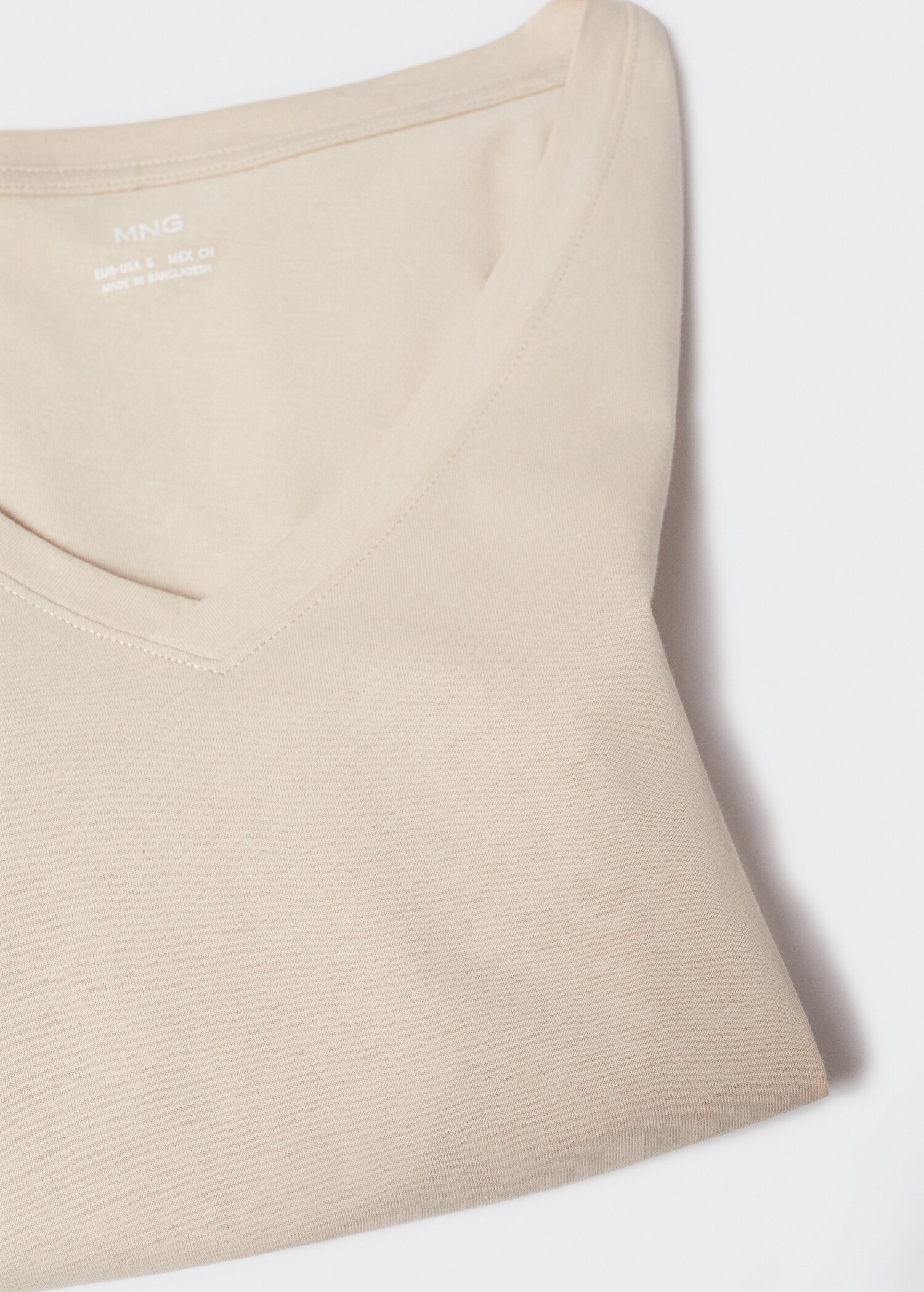 Essential cotton-blend T-shirt - Details of the article 8