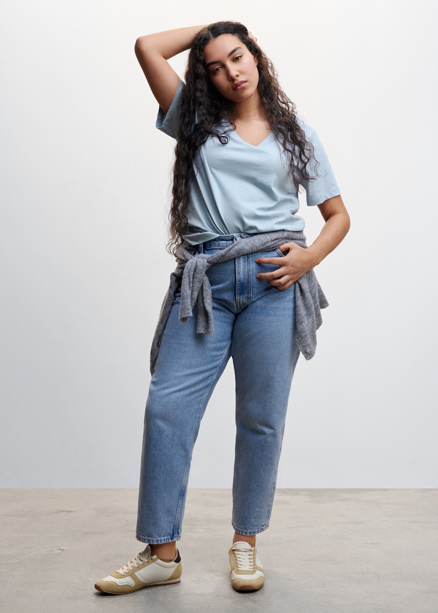 Essential cotton-blend T-shirt - Details of the article 3