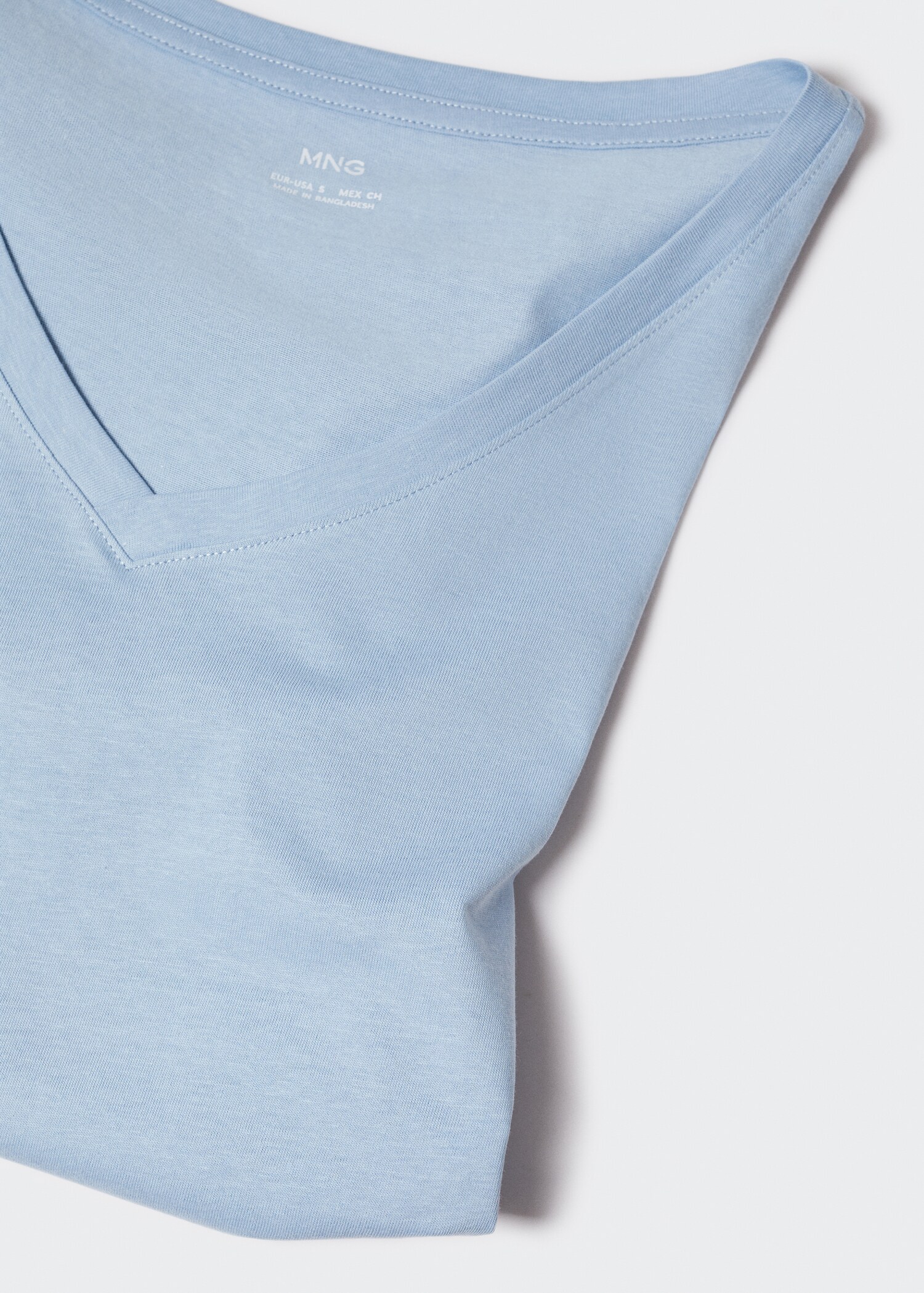 Essential cotton-blend T-shirt - Details of the article 8