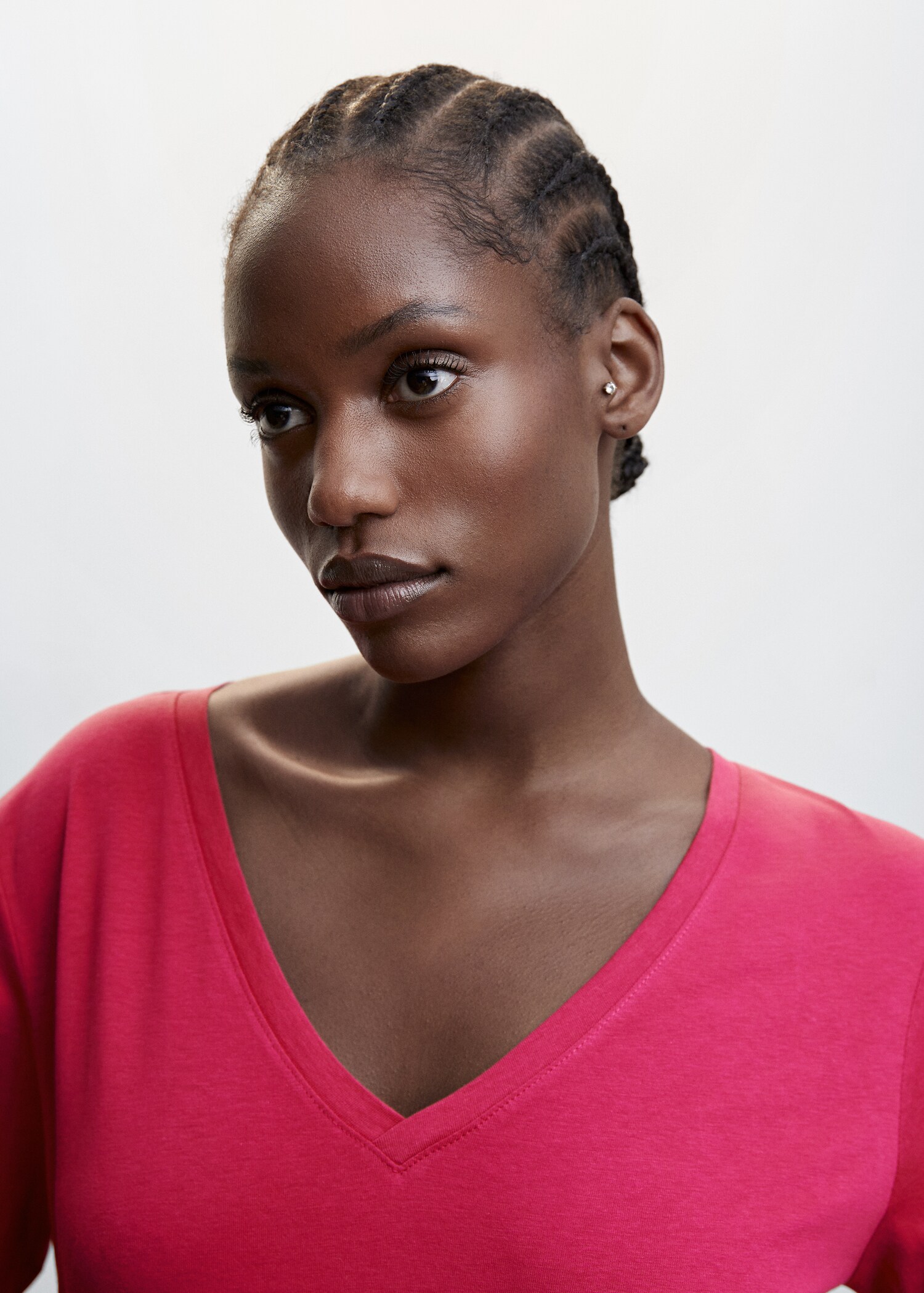 Essential cotton-blend T-shirt - Details of the article 4