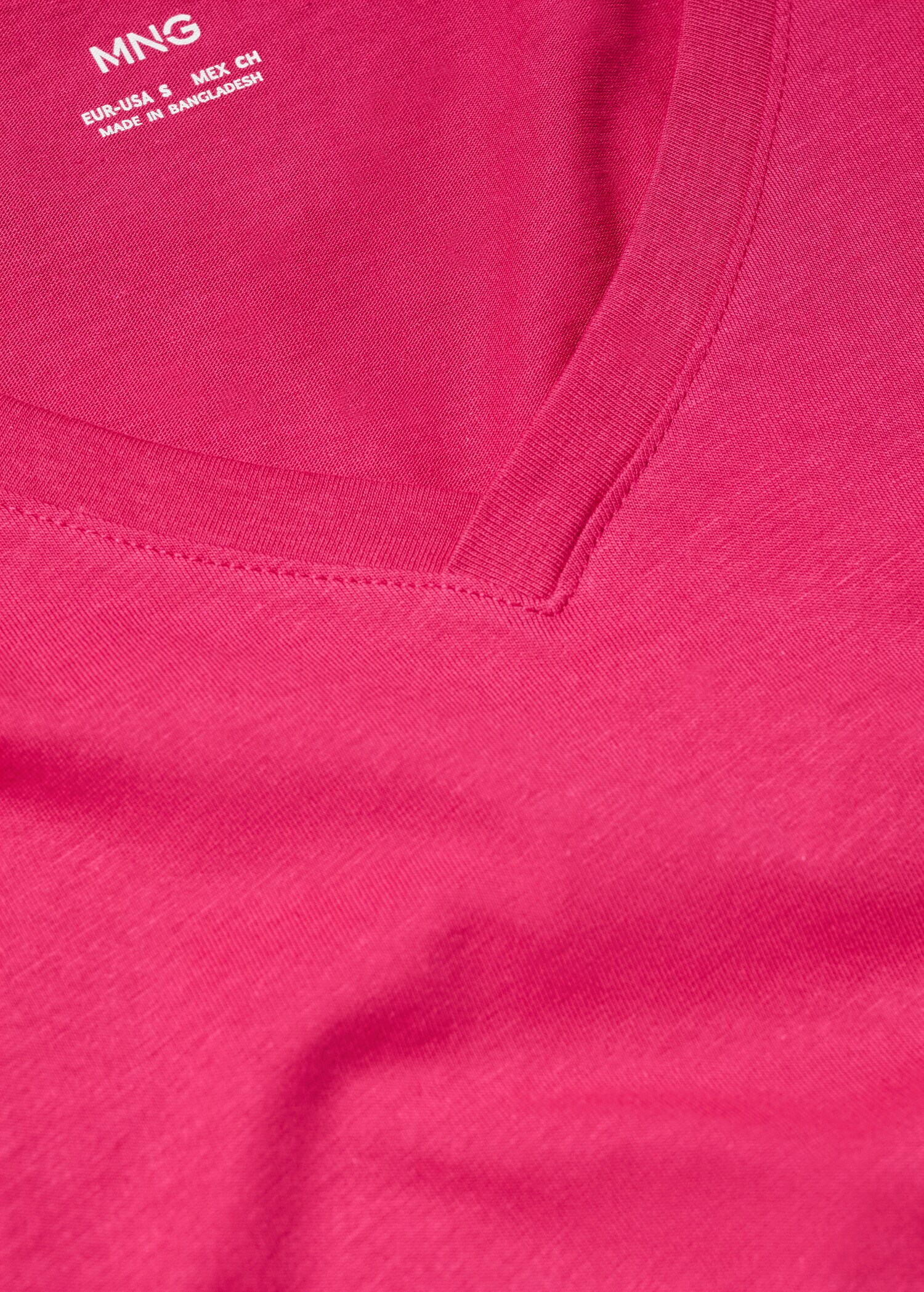 Essential cotton-blend T-shirt - Details of the article 8
