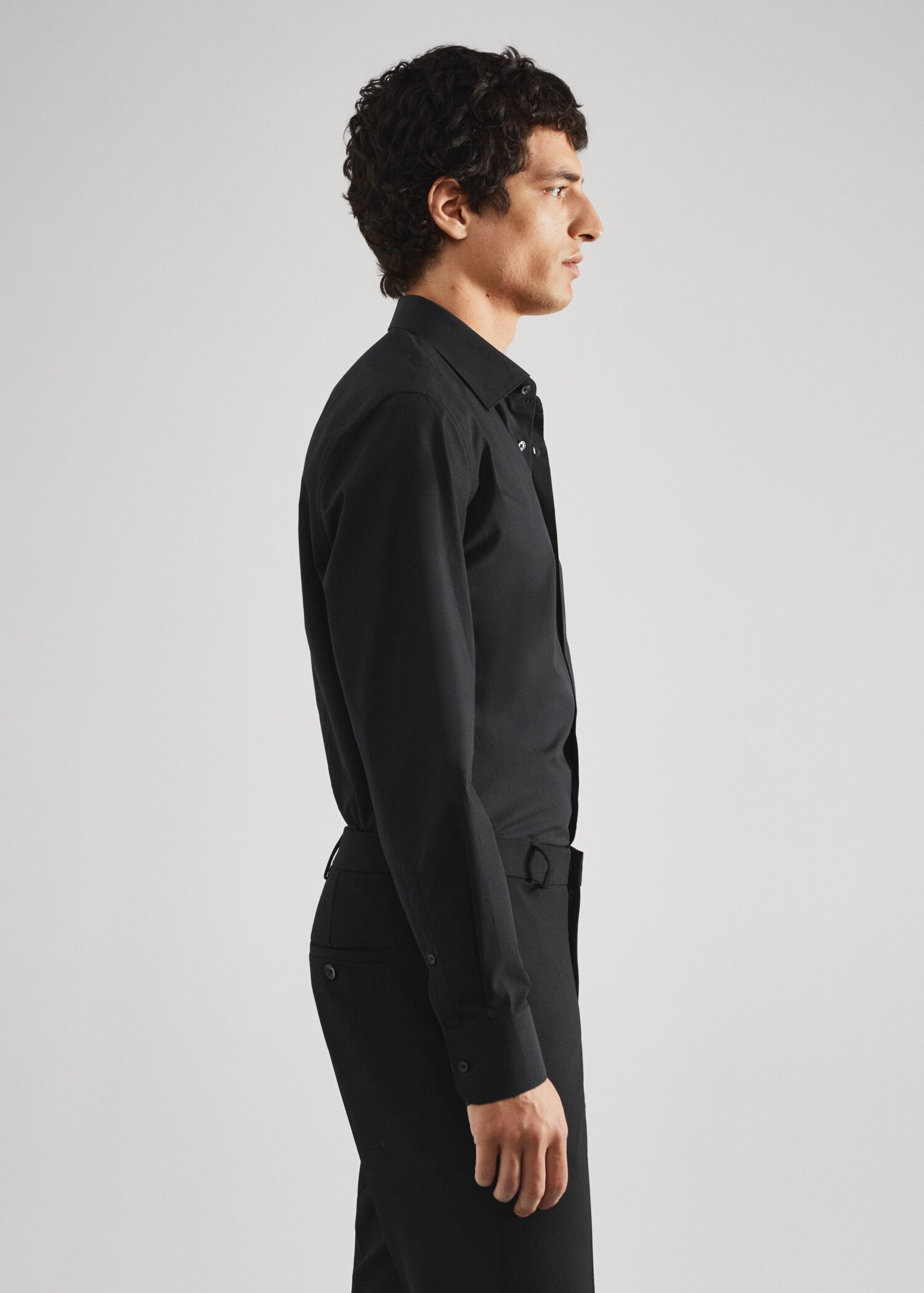 Chemise costume slim fit coton - Détail de l'article 1