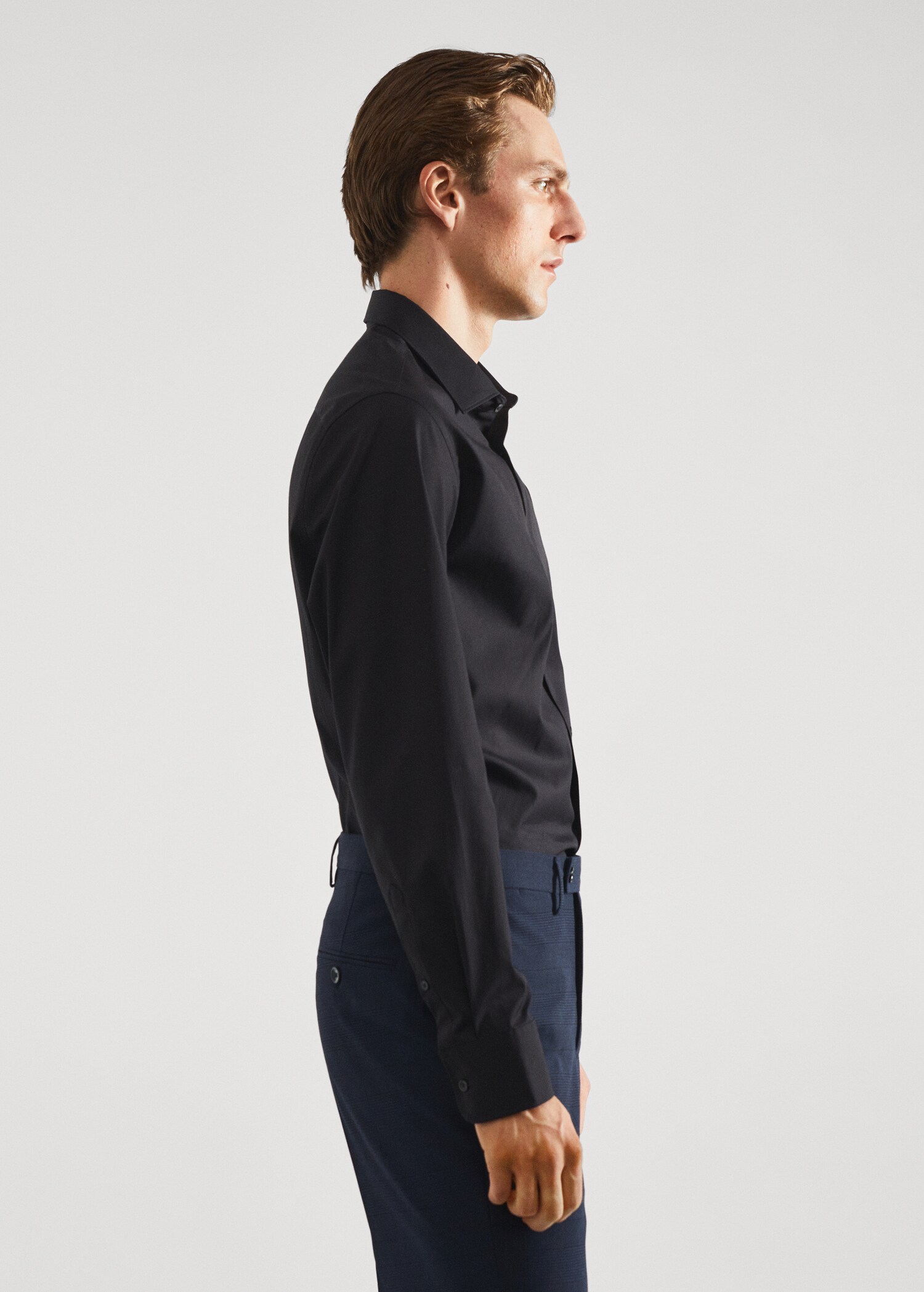 Chemise costume slim fit coton - Détail de l'article 2