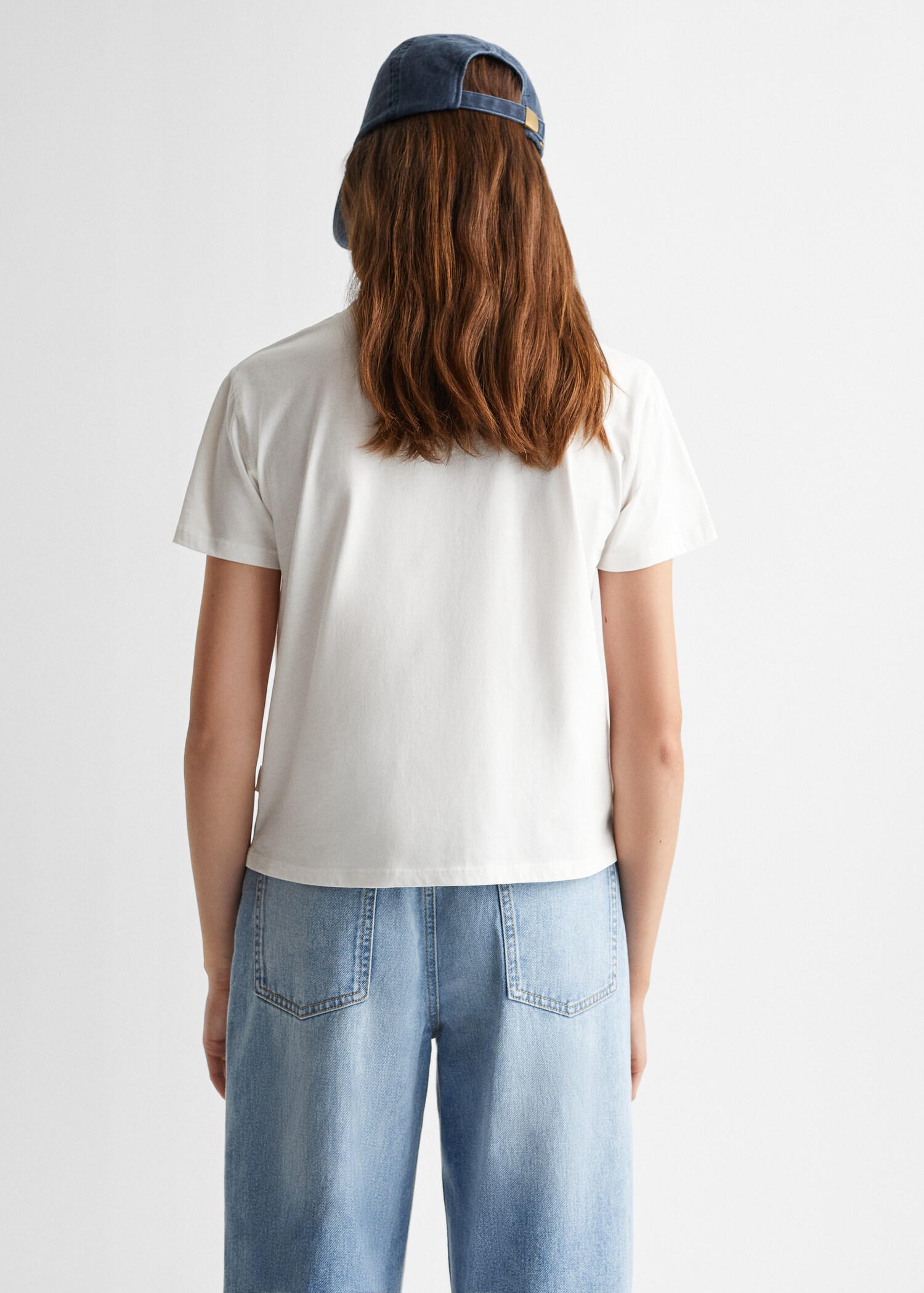 Camiseta algodón costura - Reverso del artículo