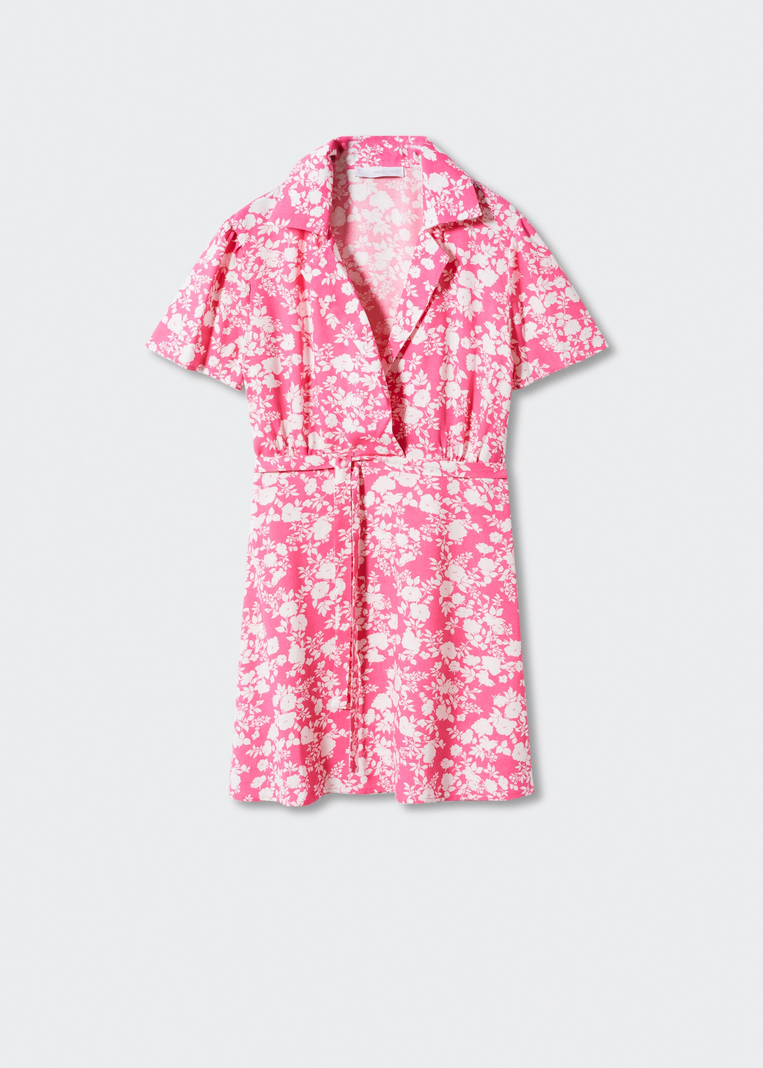 Robe chemisier fleurs - Article sans modèle