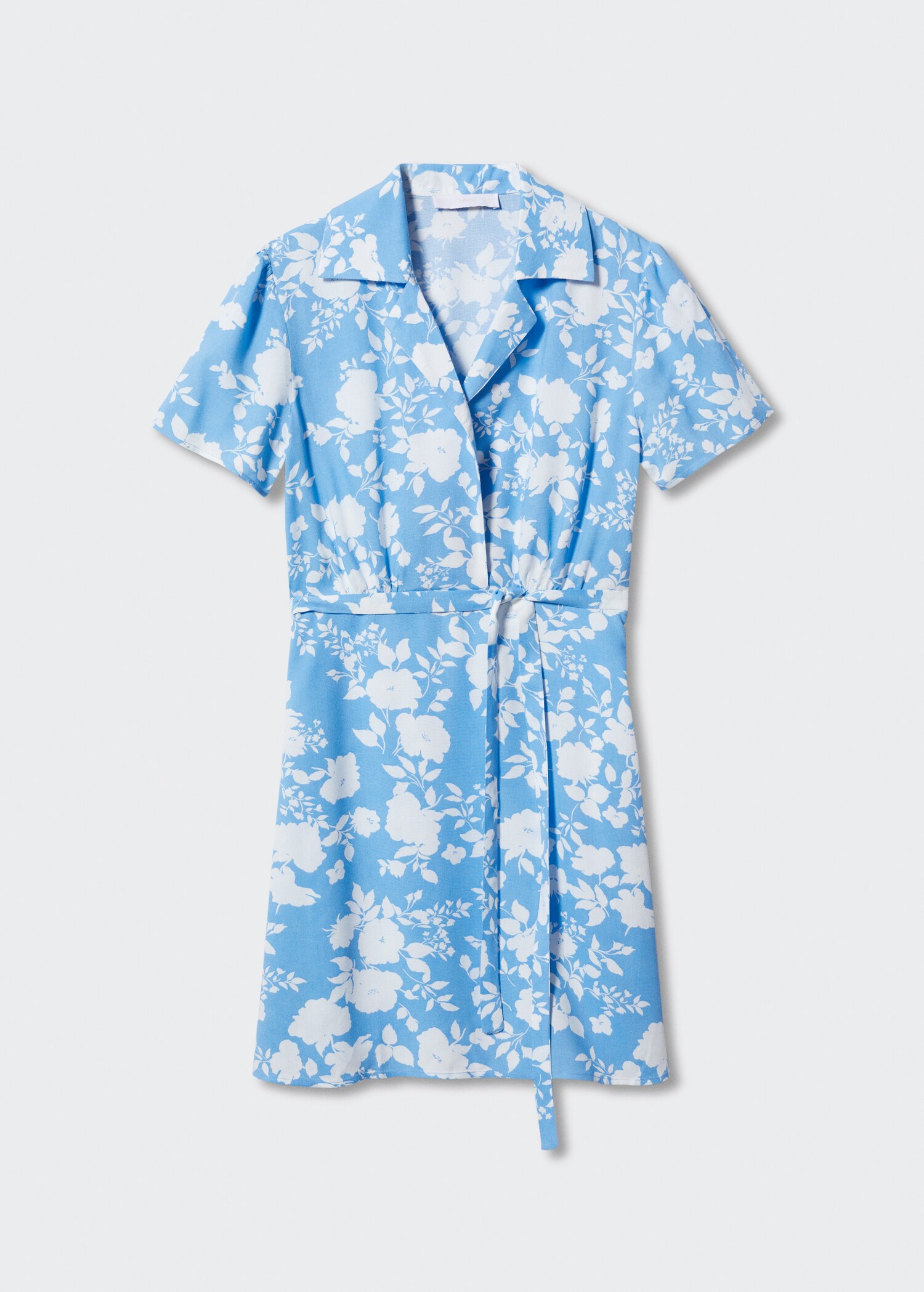 Floral shirt dress - Article without model