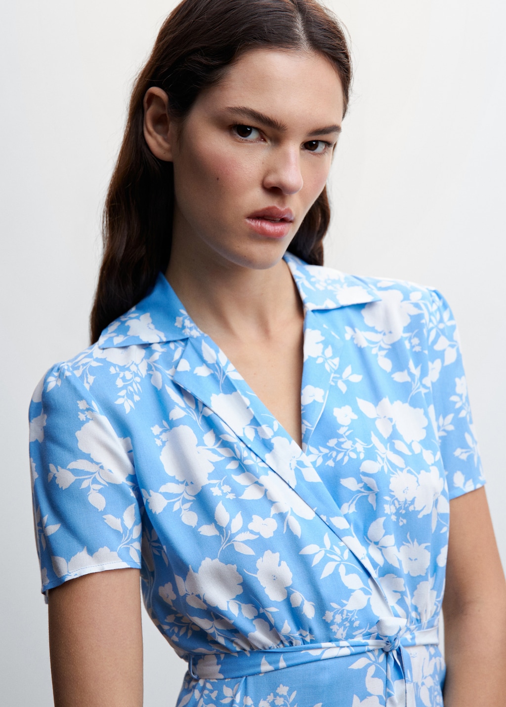 Womens floral shirt dress hotsell