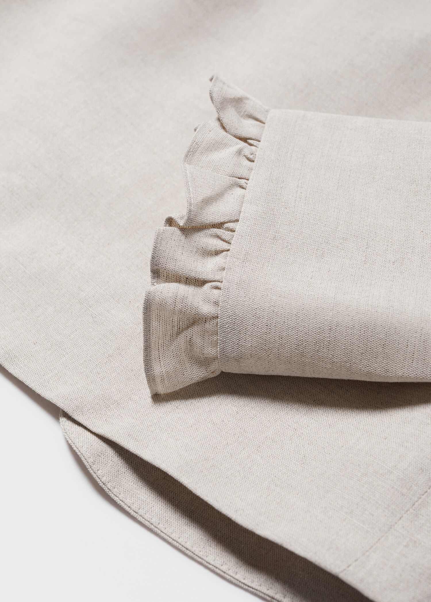 Leinenjacke mit Rüschen - Detail des Artikels 0