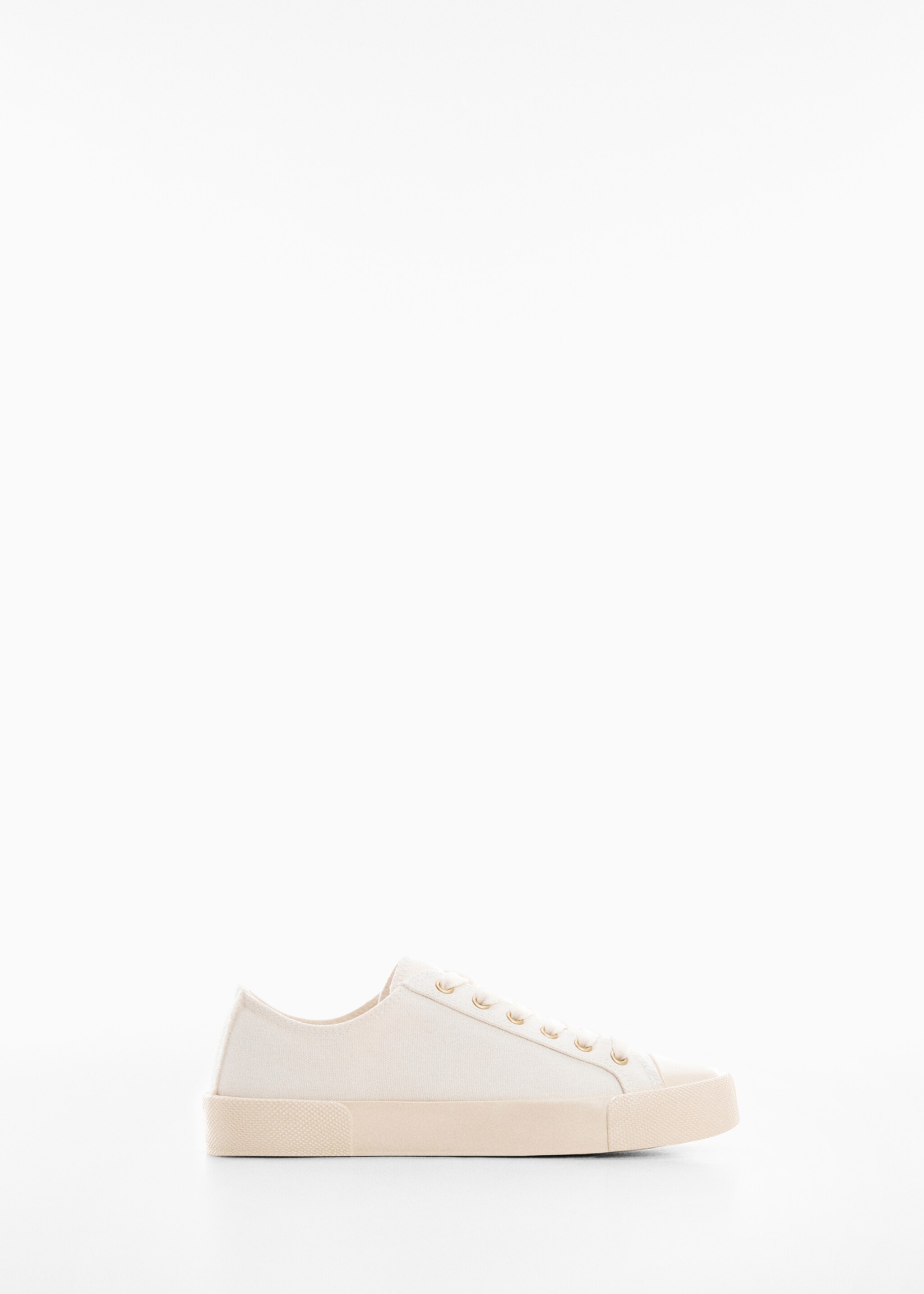 Katoenen sneakers met veters - Artikel zonder model