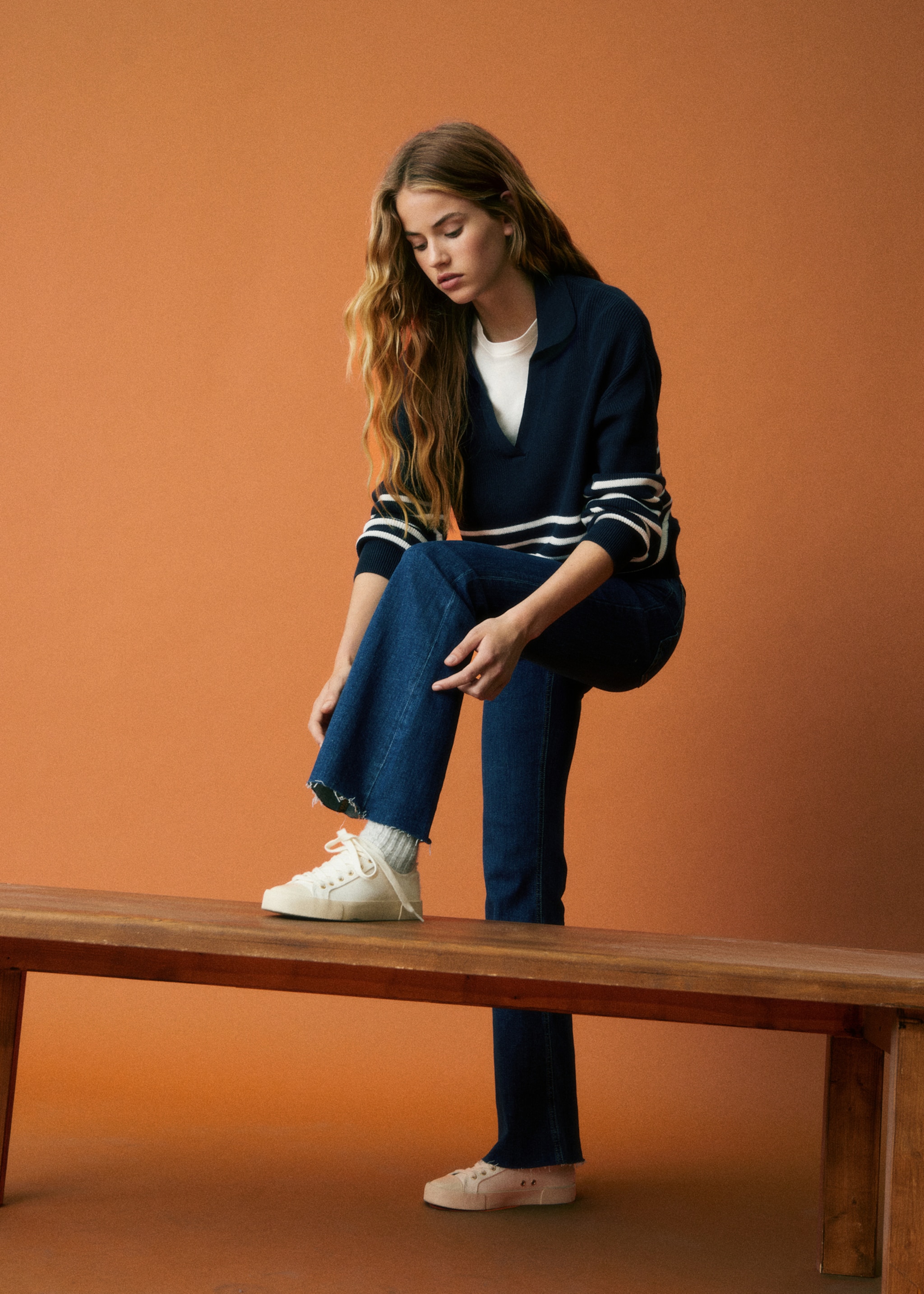 Katoenen sneakers met veters - Detail van het artikel 7