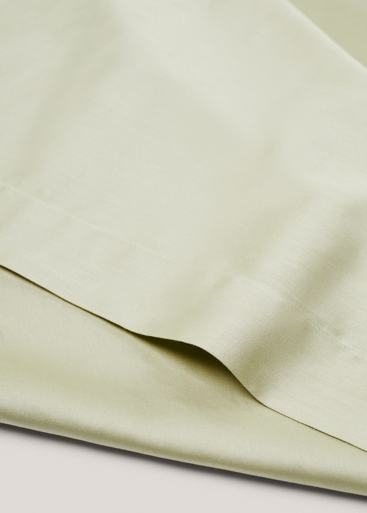 Satin flat sheet single bed - Details of the article 1