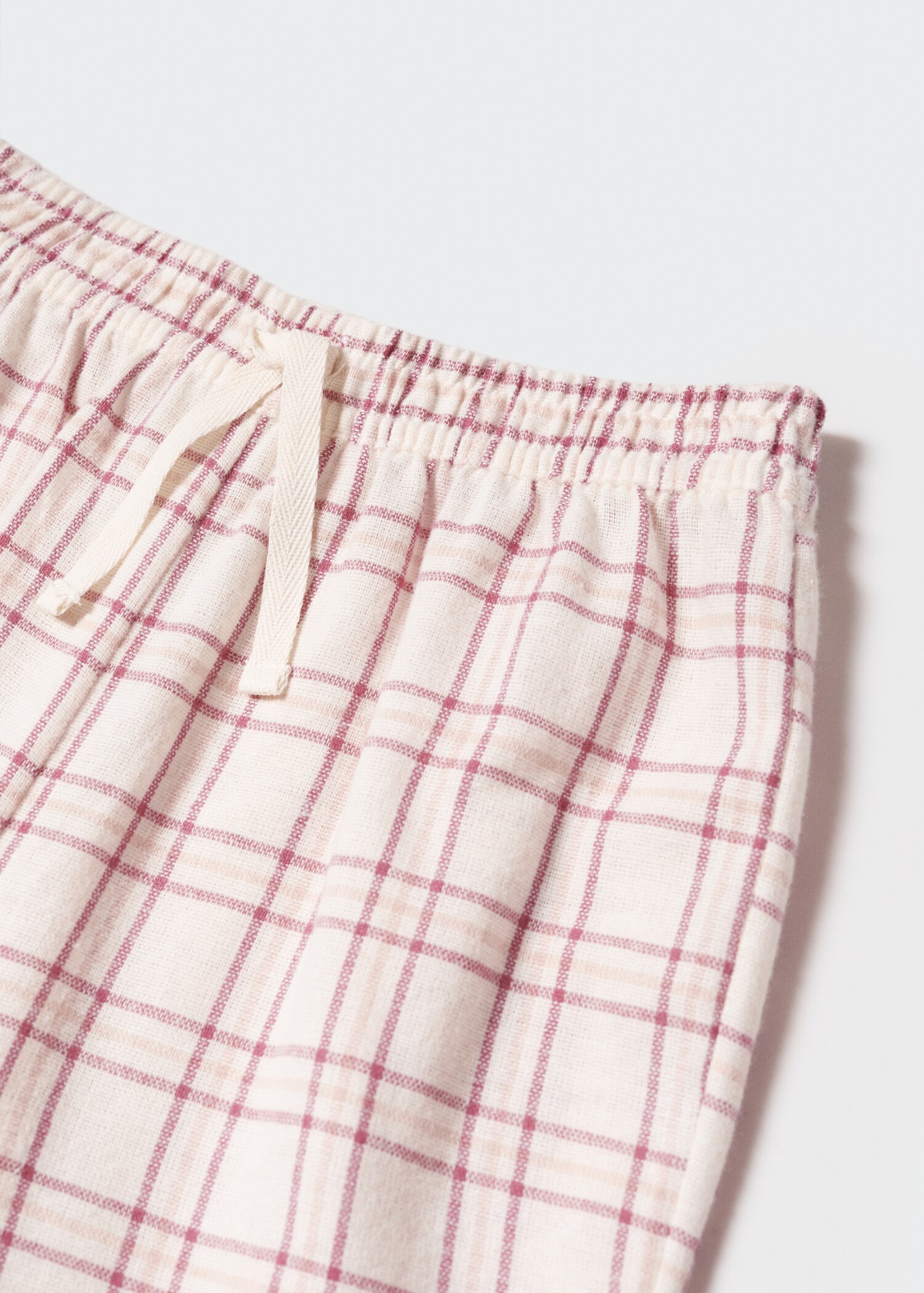 Pijama dues peces llarg quadres - Detall de l'article 0