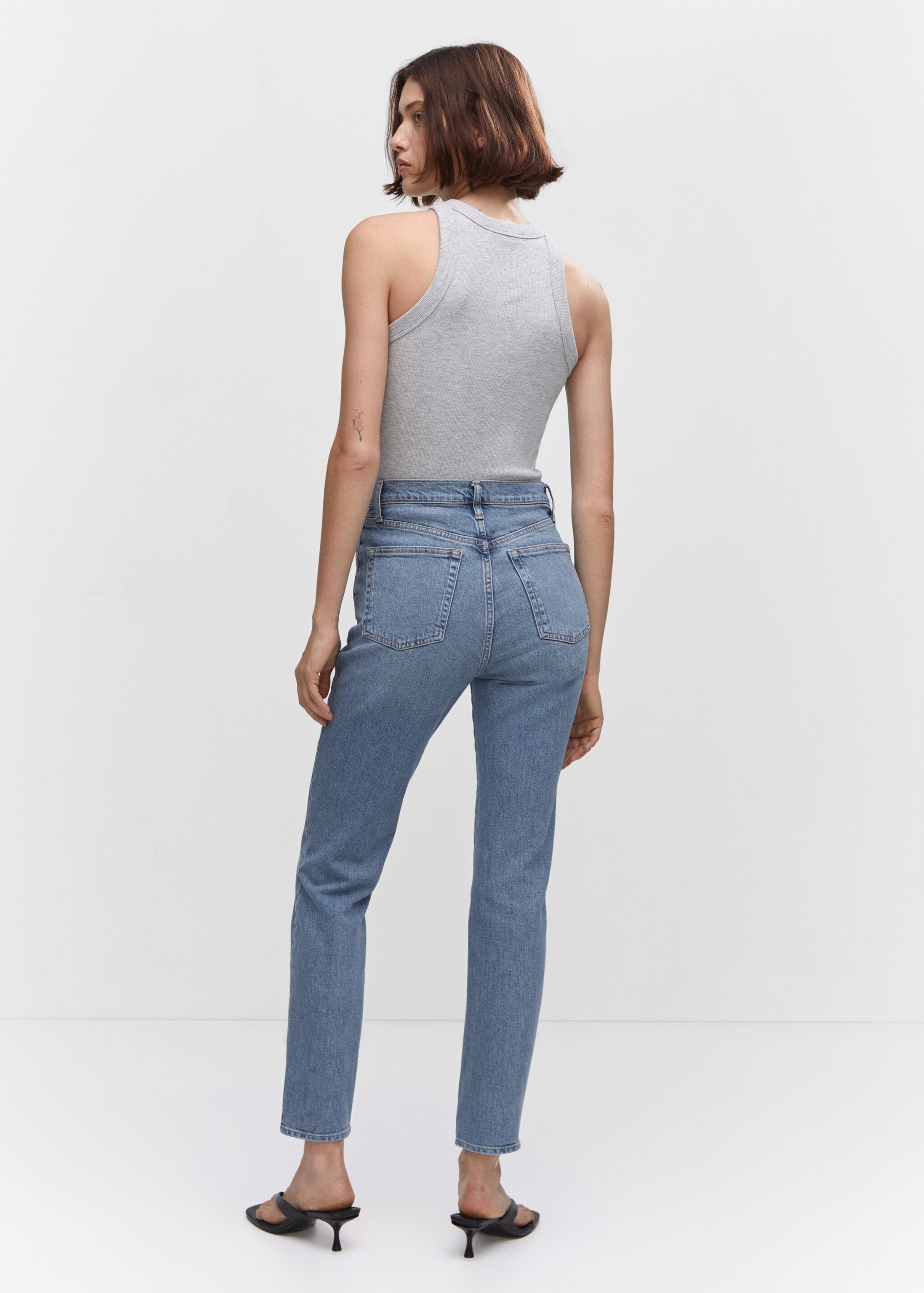 Slim cropped jeans - Reverse of the article