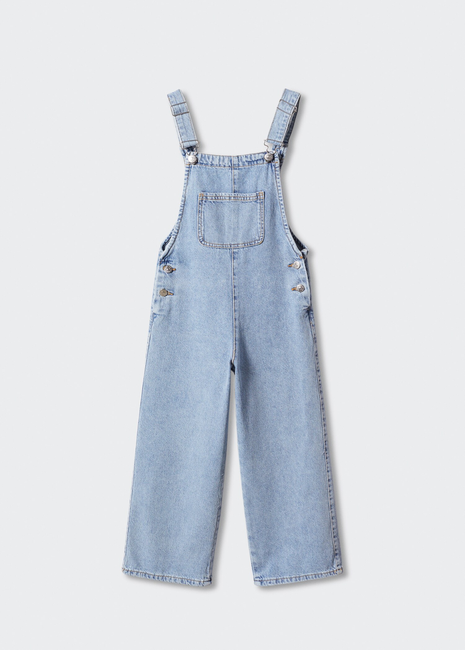 Salopette jean style jupe-culotte - Article sans modèle