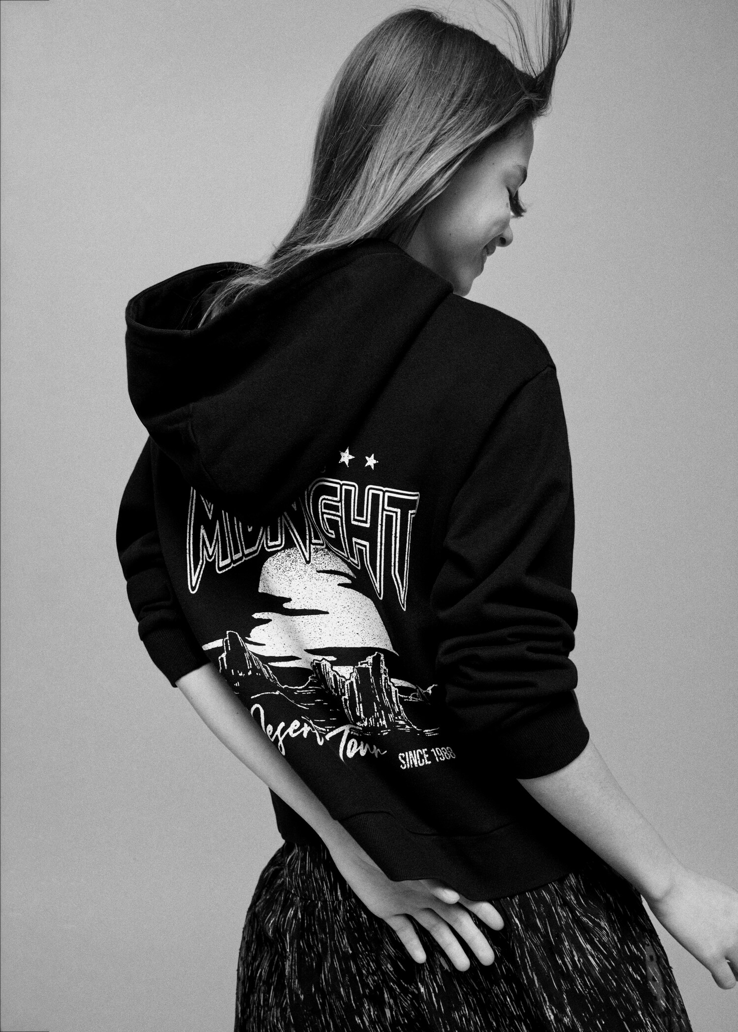 Printed cotton sweatshirt - Details of the article 5