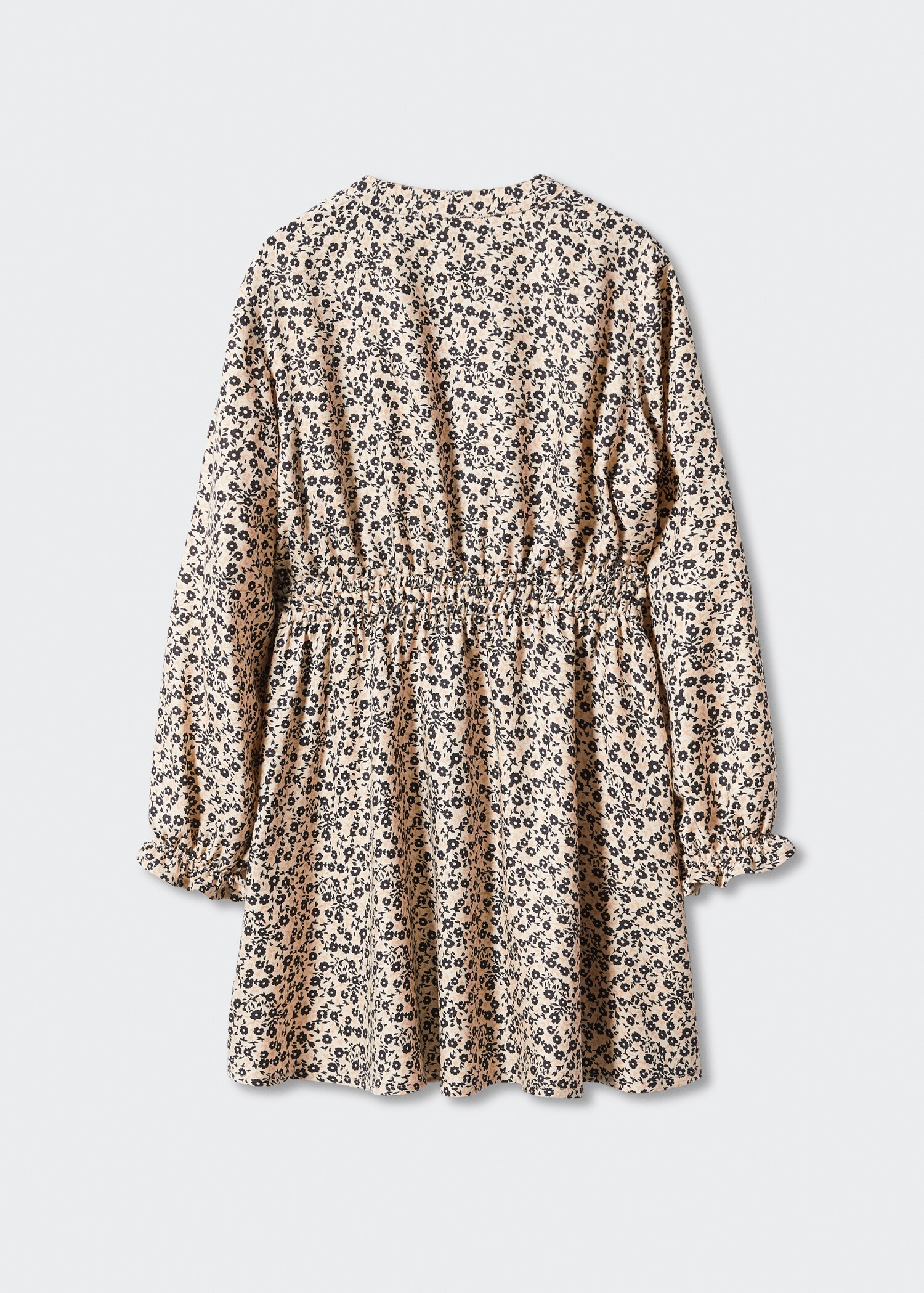 Vestido estampado flores - Reverso del artículo