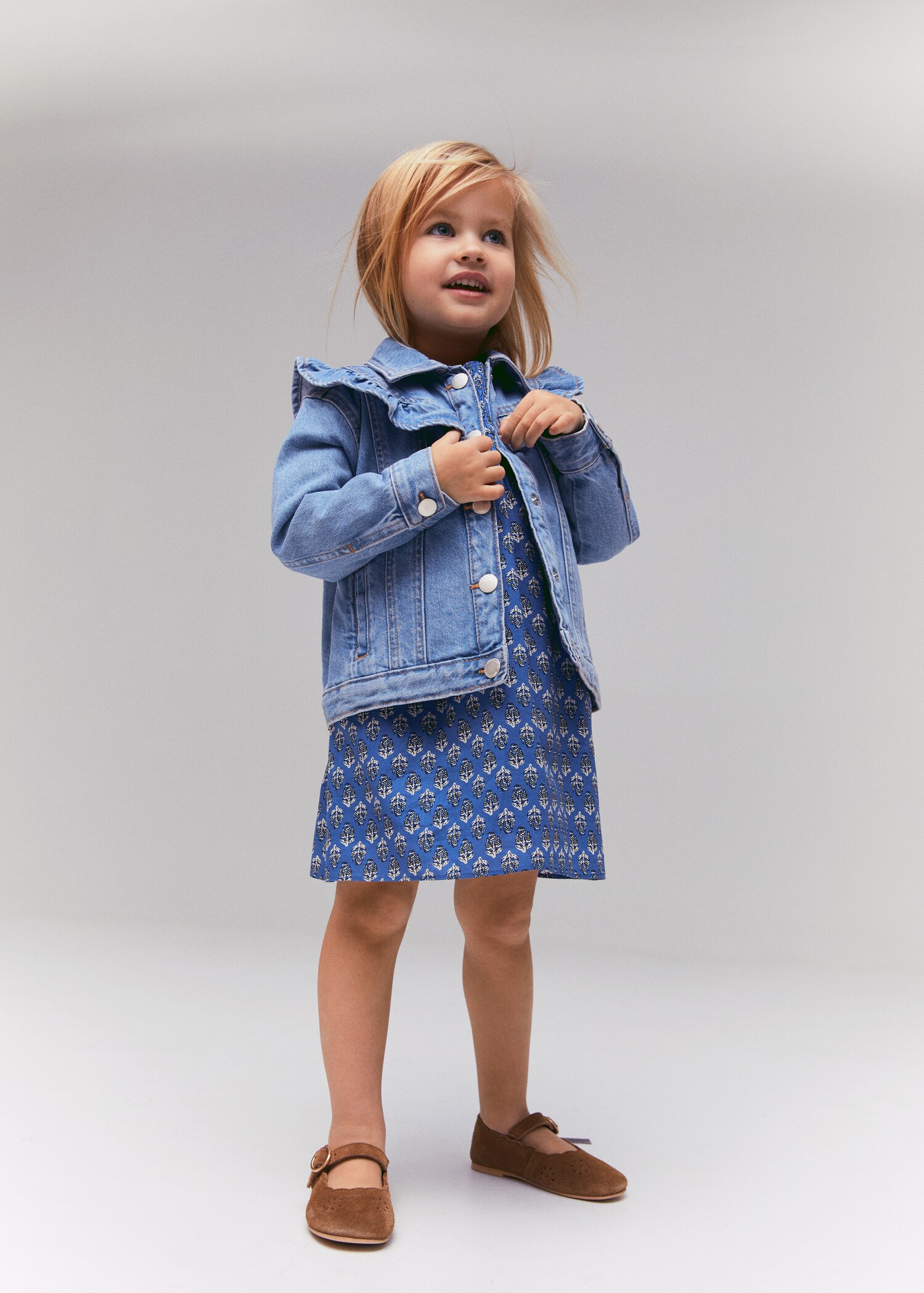 Frills denim jacket - Details of the article 5