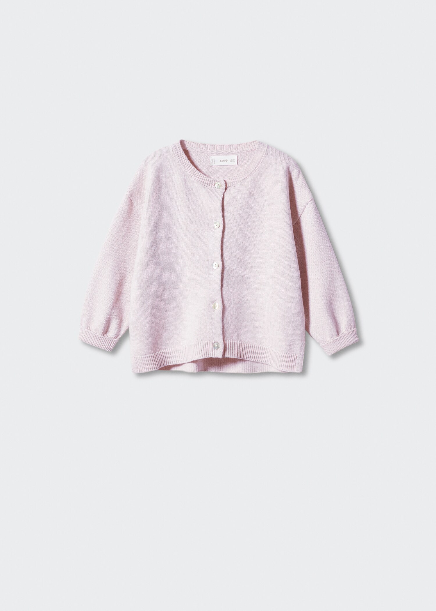 Cardigan maille coton - Article sans modèle