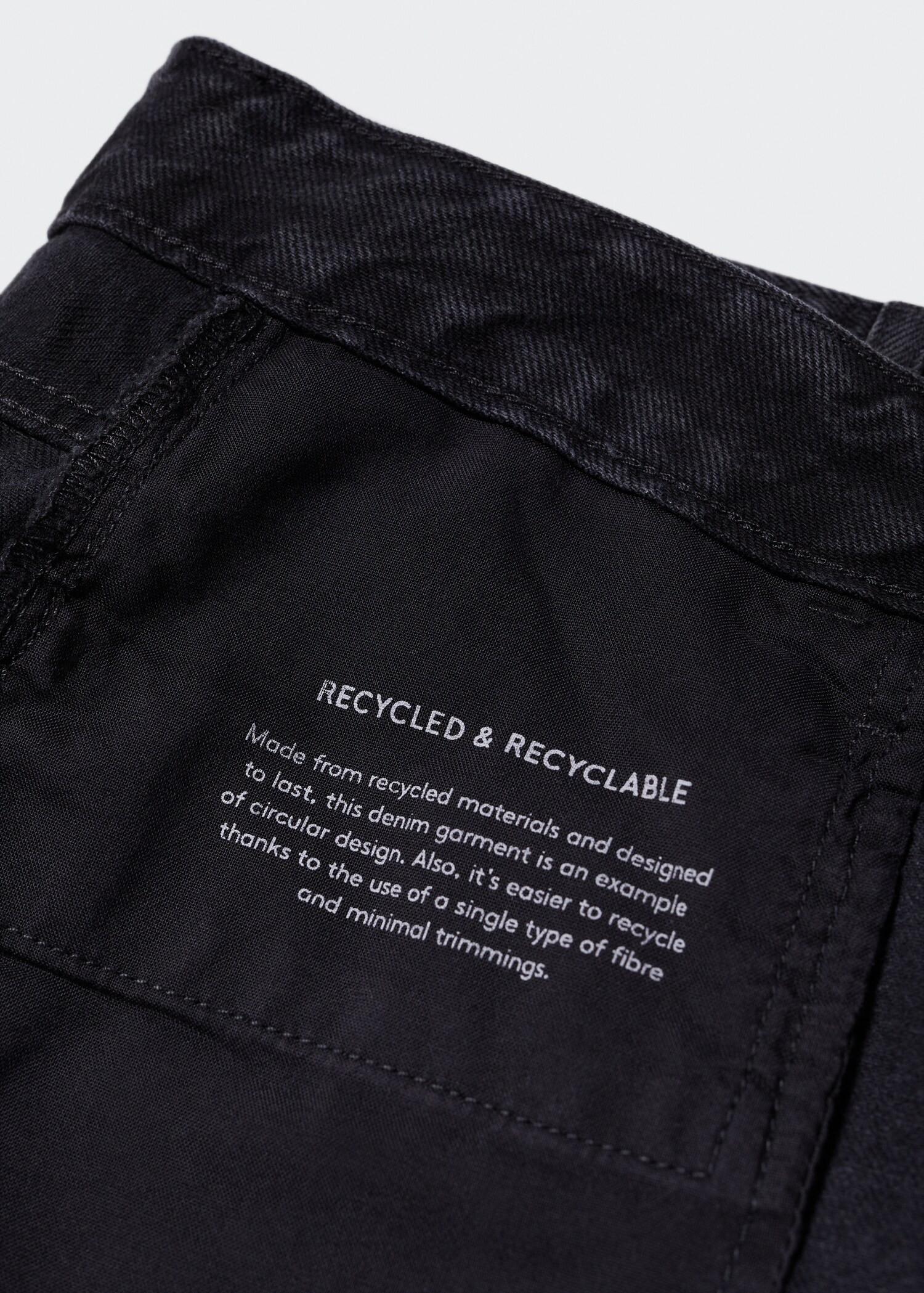 Jean super wideleg loose oversize taille basse - Détail de l'article 0