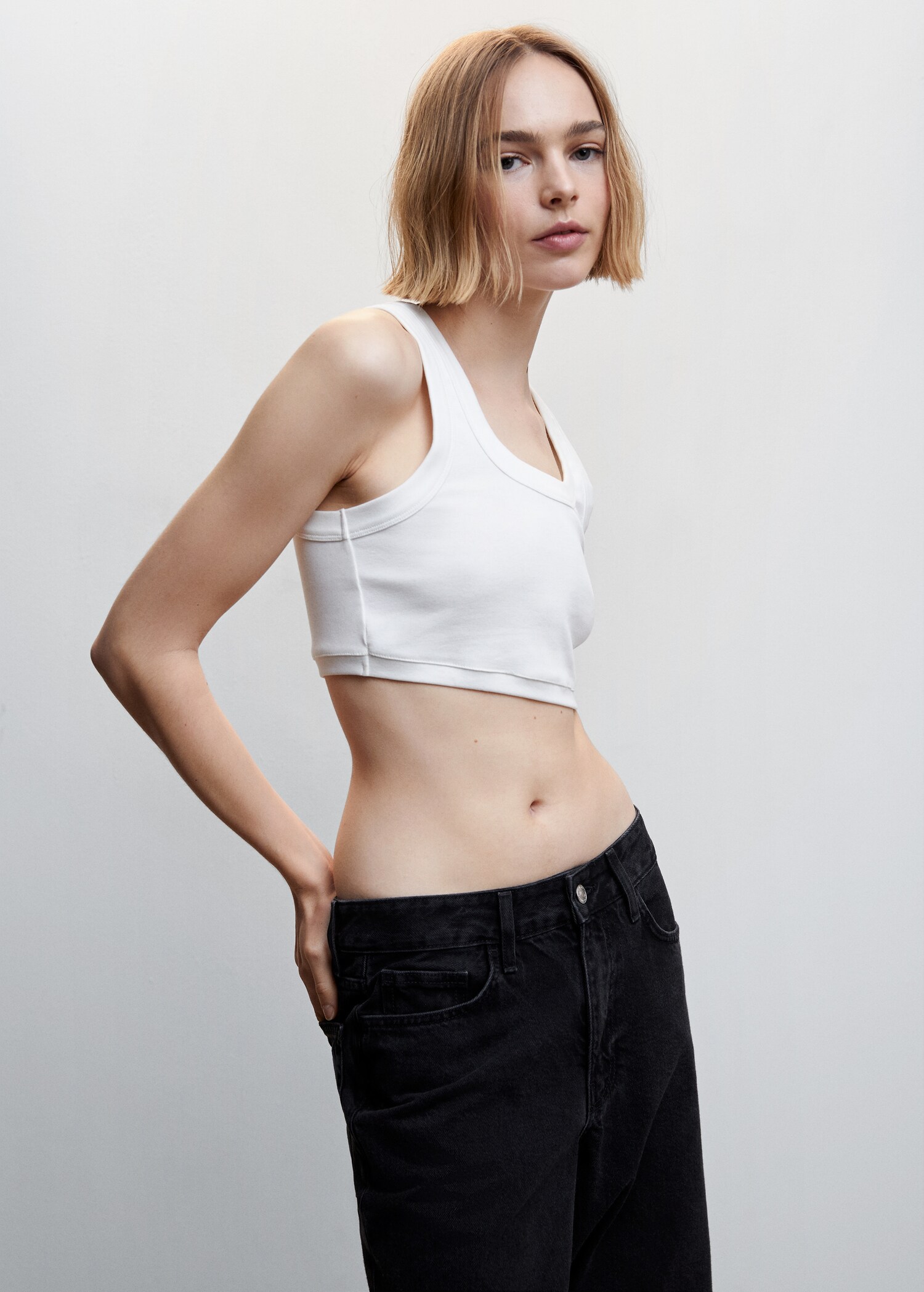 Jean super wideleg loose oversize taille basse - Détail de l'article 1