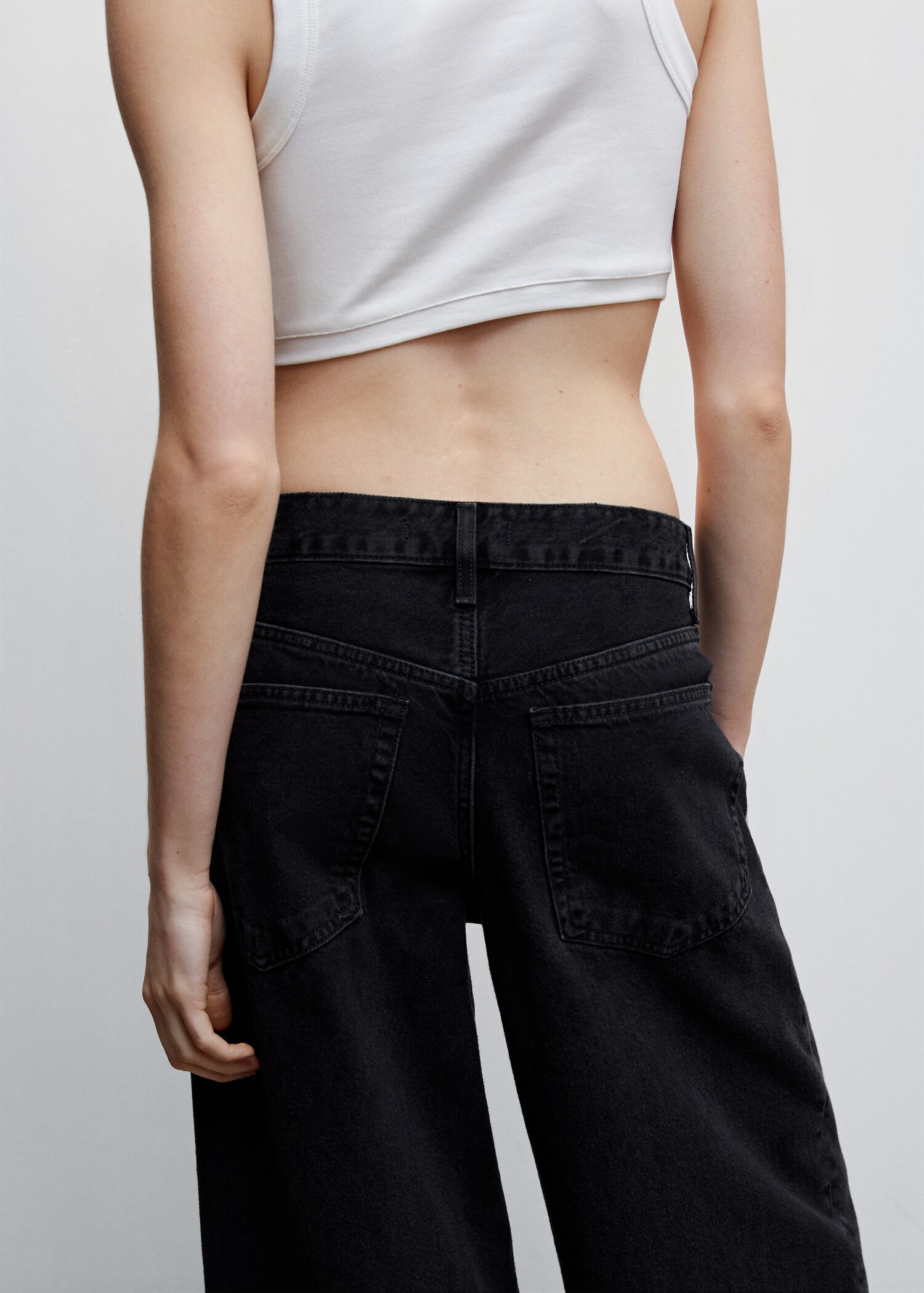 Jean super wideleg loose oversize taille basse - Détail de l'article 4