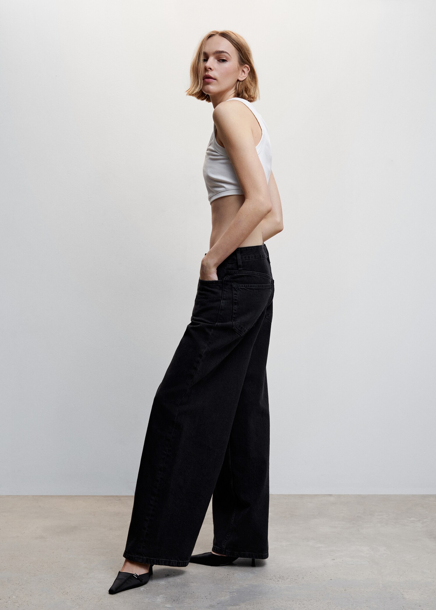 Jean super wideleg loose oversize taille basse - Détail de l'article 6