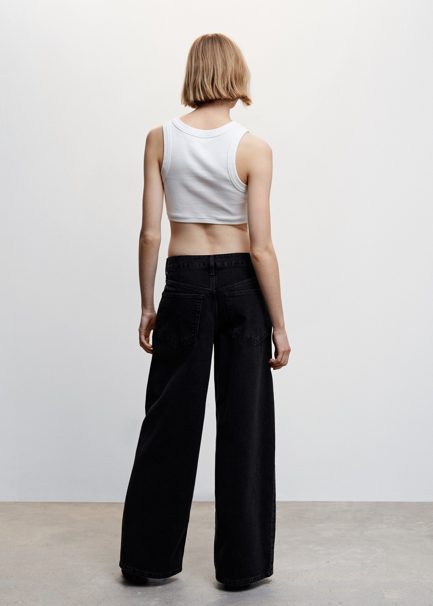 Jean super wideleg loose oversize taille basse - Verso de l’article