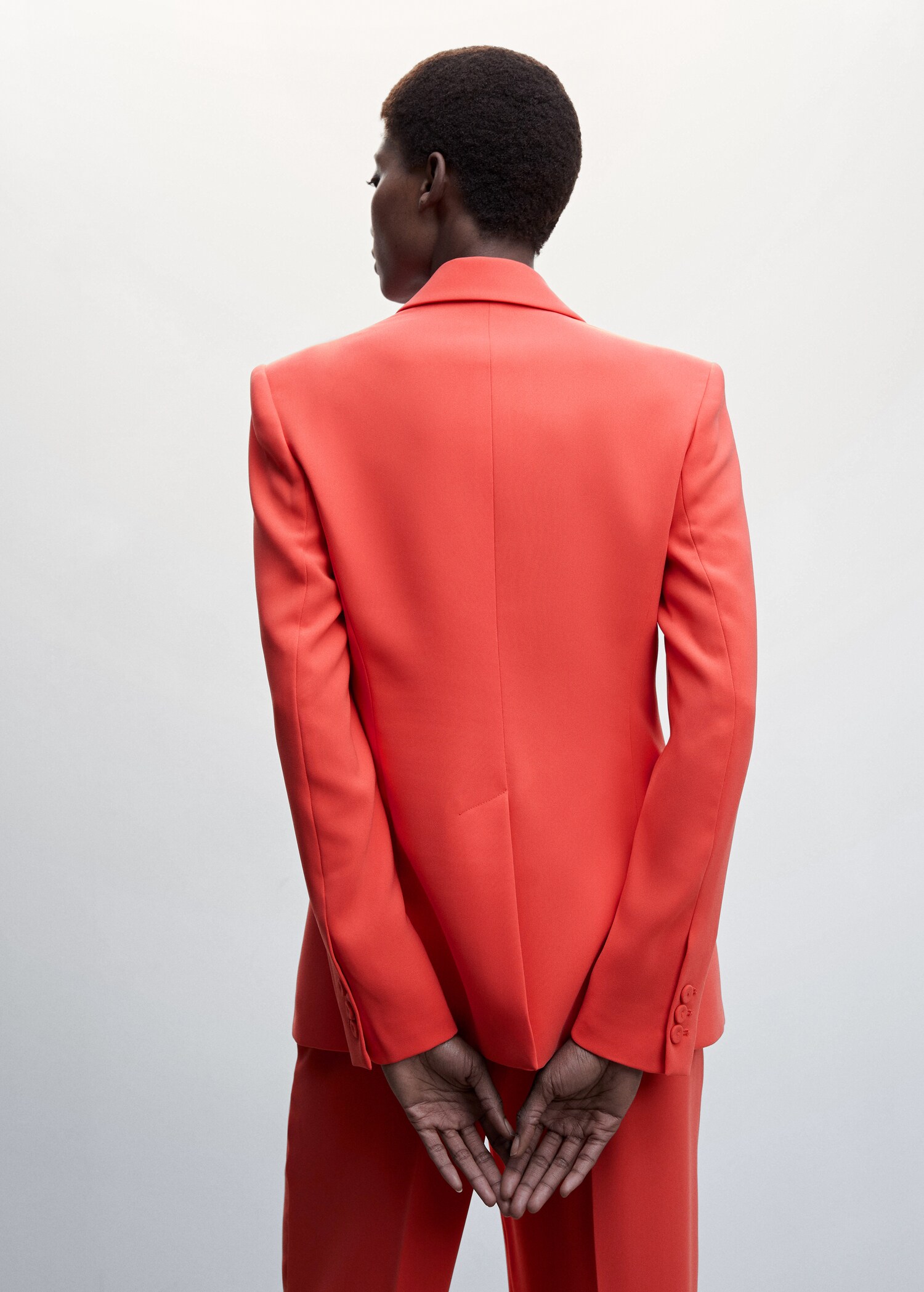 Veste costume bouton  - Verso de l’article