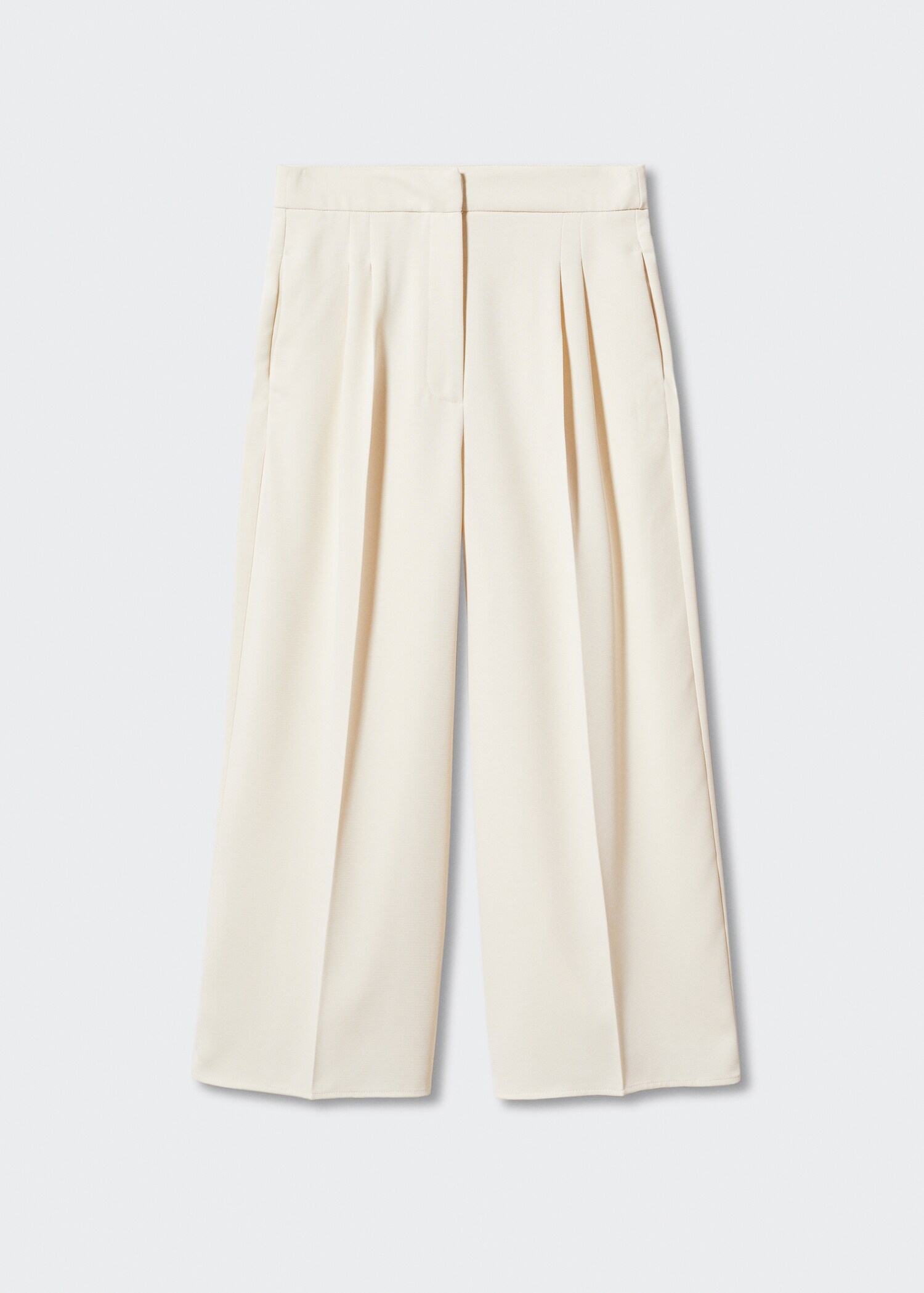 Wideleg pleated trousers - Article without model