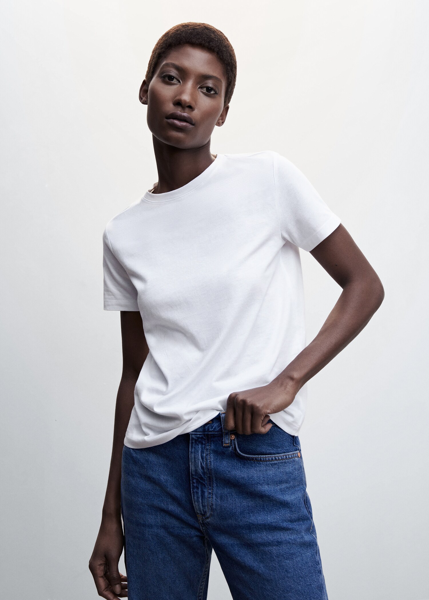 100% cotton t-shirt - Medium plane