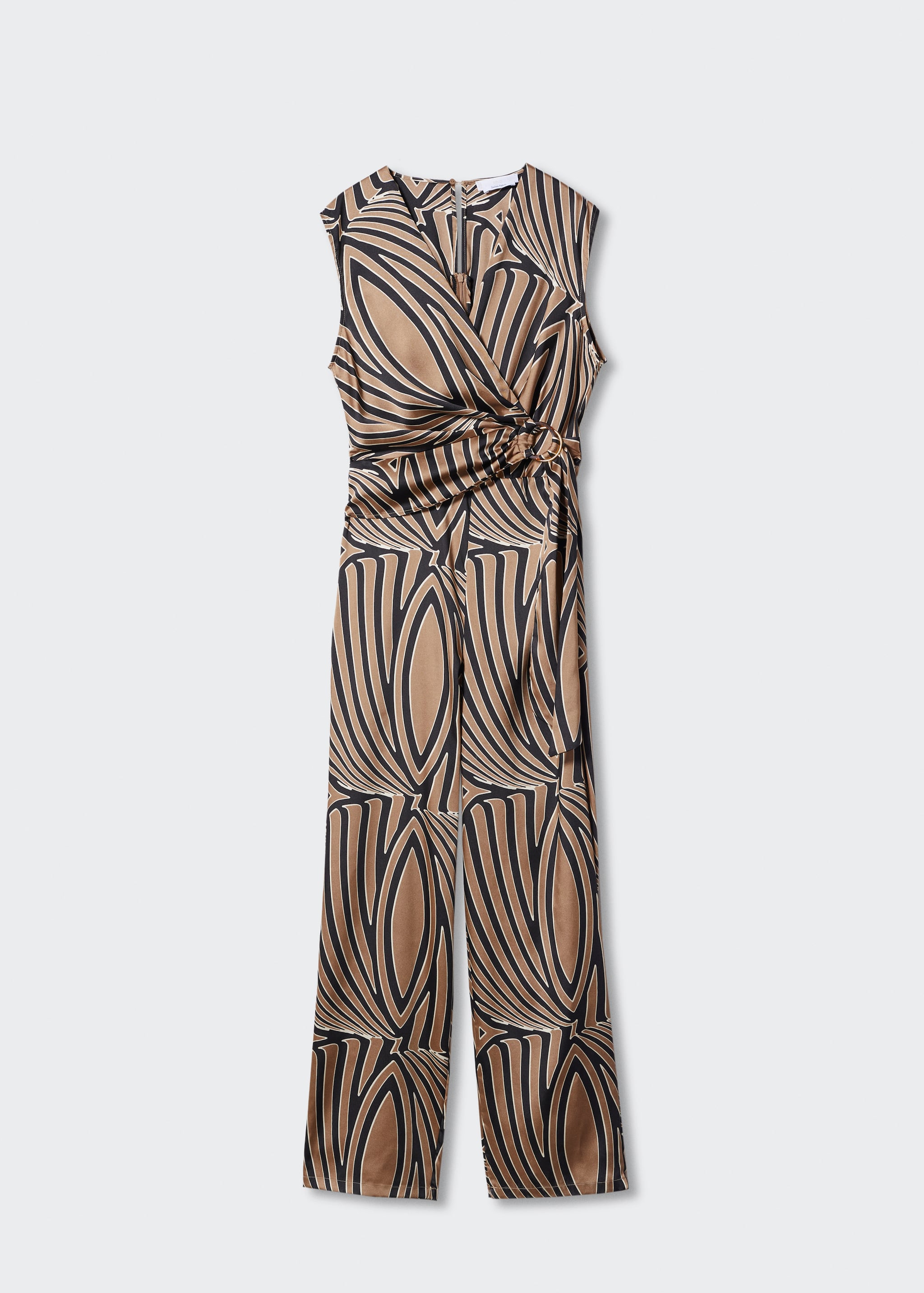 Belt printed jumpsuit - Article without model