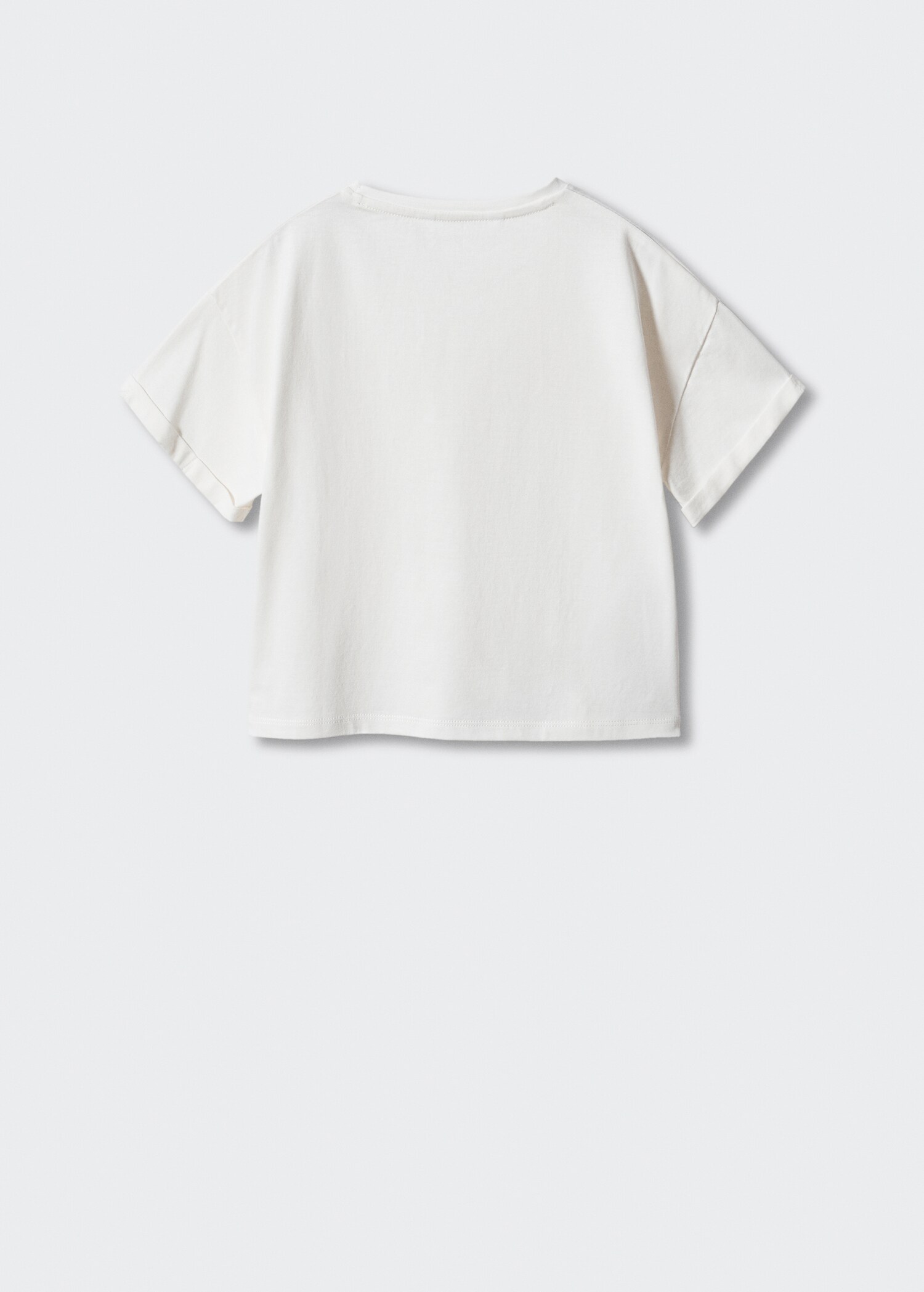 Camiseta estampada algodón - Reverso del artículo