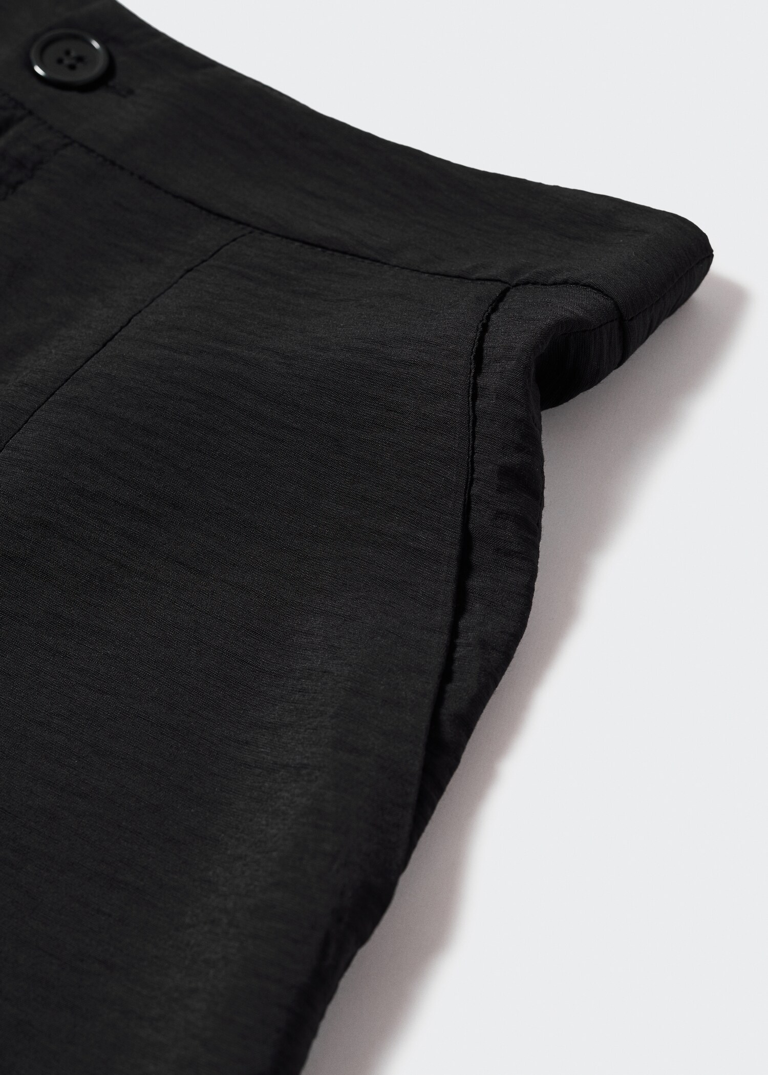 Textured flowy trousers - Details of the article 8