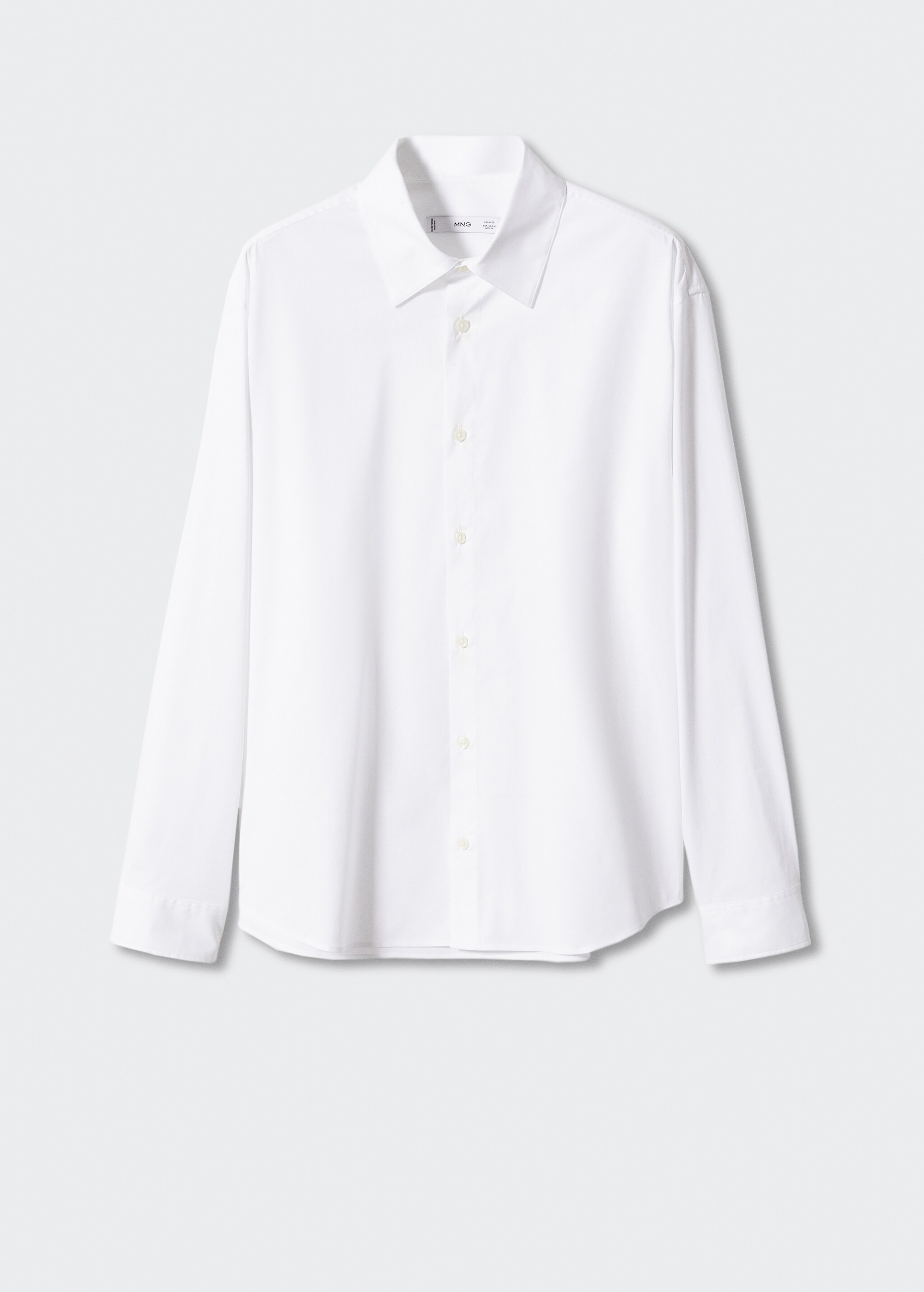 Camisa regular fit algodón - Artículo sin modelo