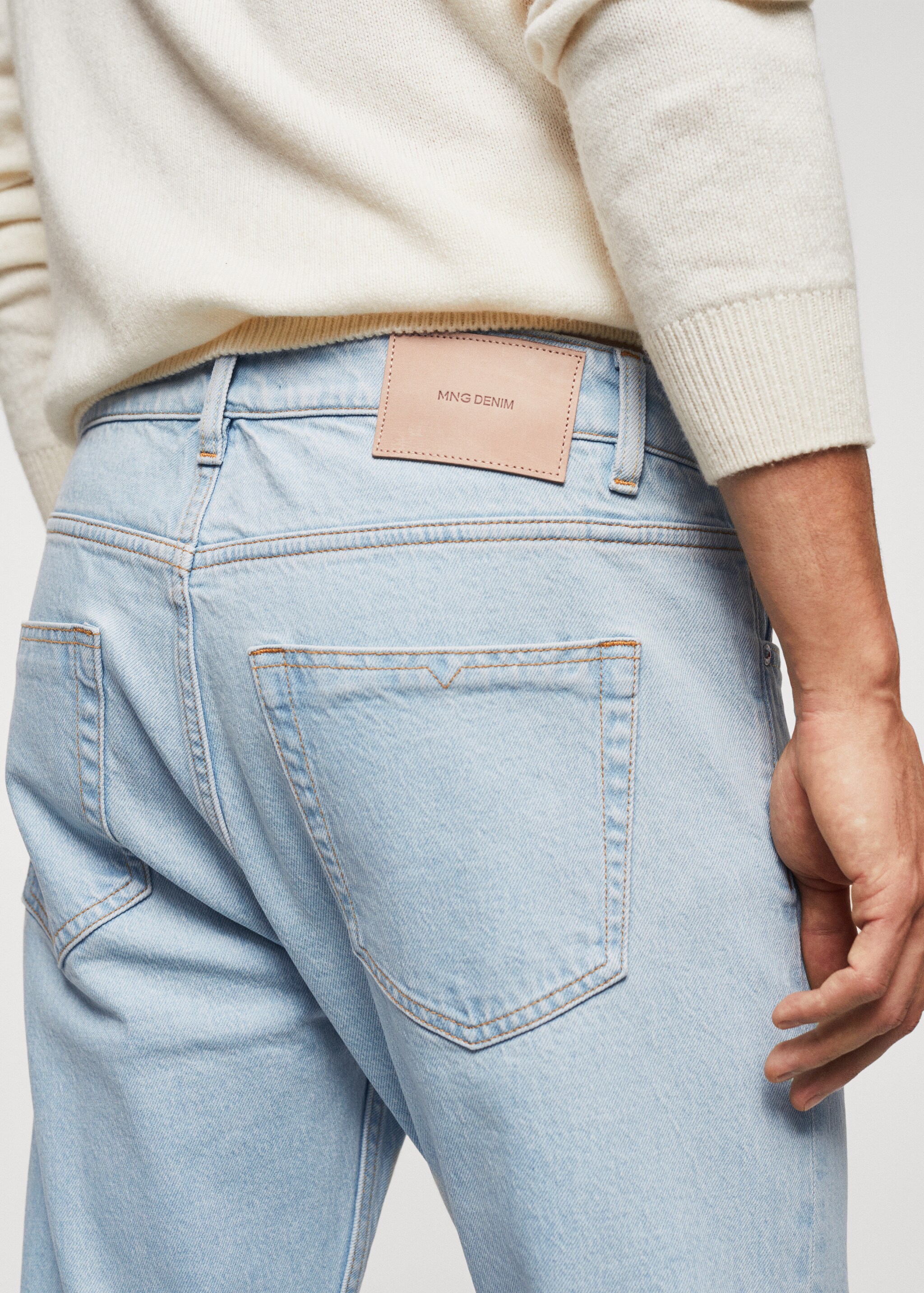 Ben tapered cropped jeans - Details of the article 6