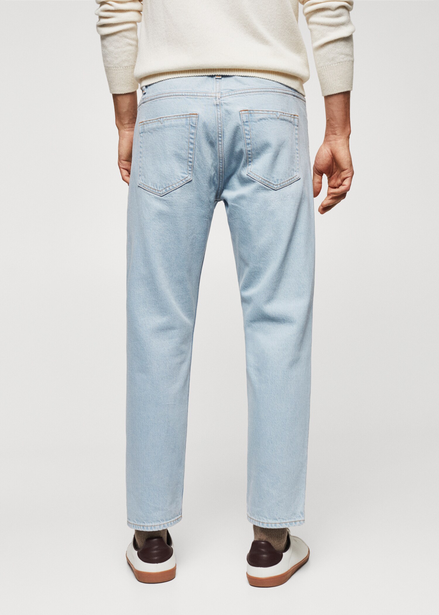 Ben tapered cropped jeans - Reverse of the article