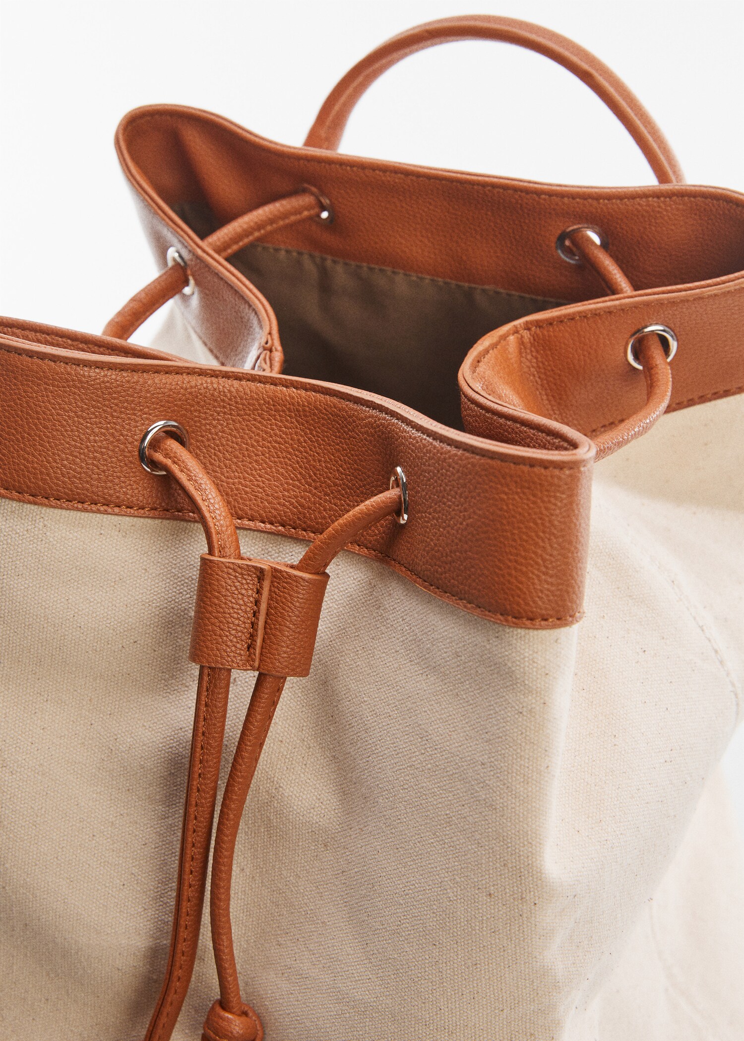 Kombinierter Canvas-Rucksack - Detail des Artikels 1
