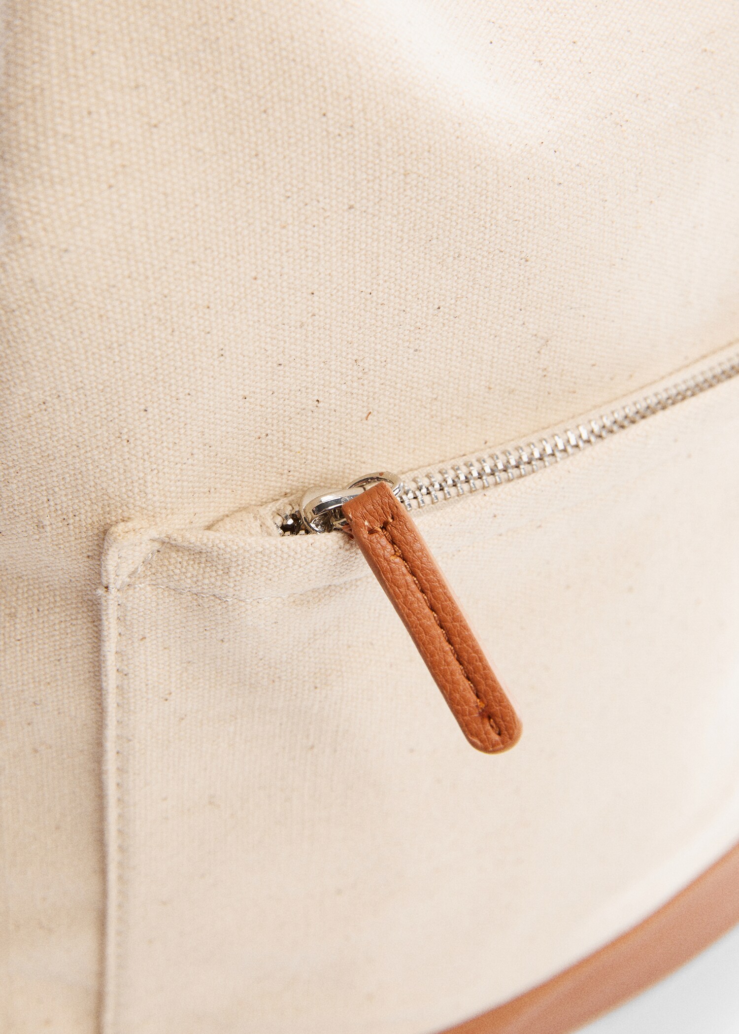 Canvas mixed backpack - Details of the article 2