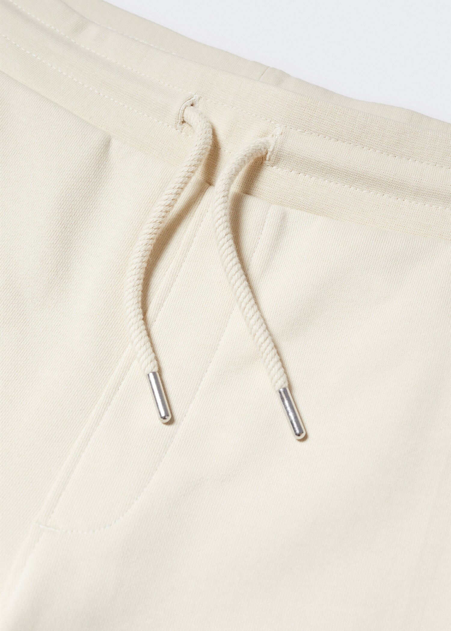 Cotton jogger-style trousers - Details of the article 8