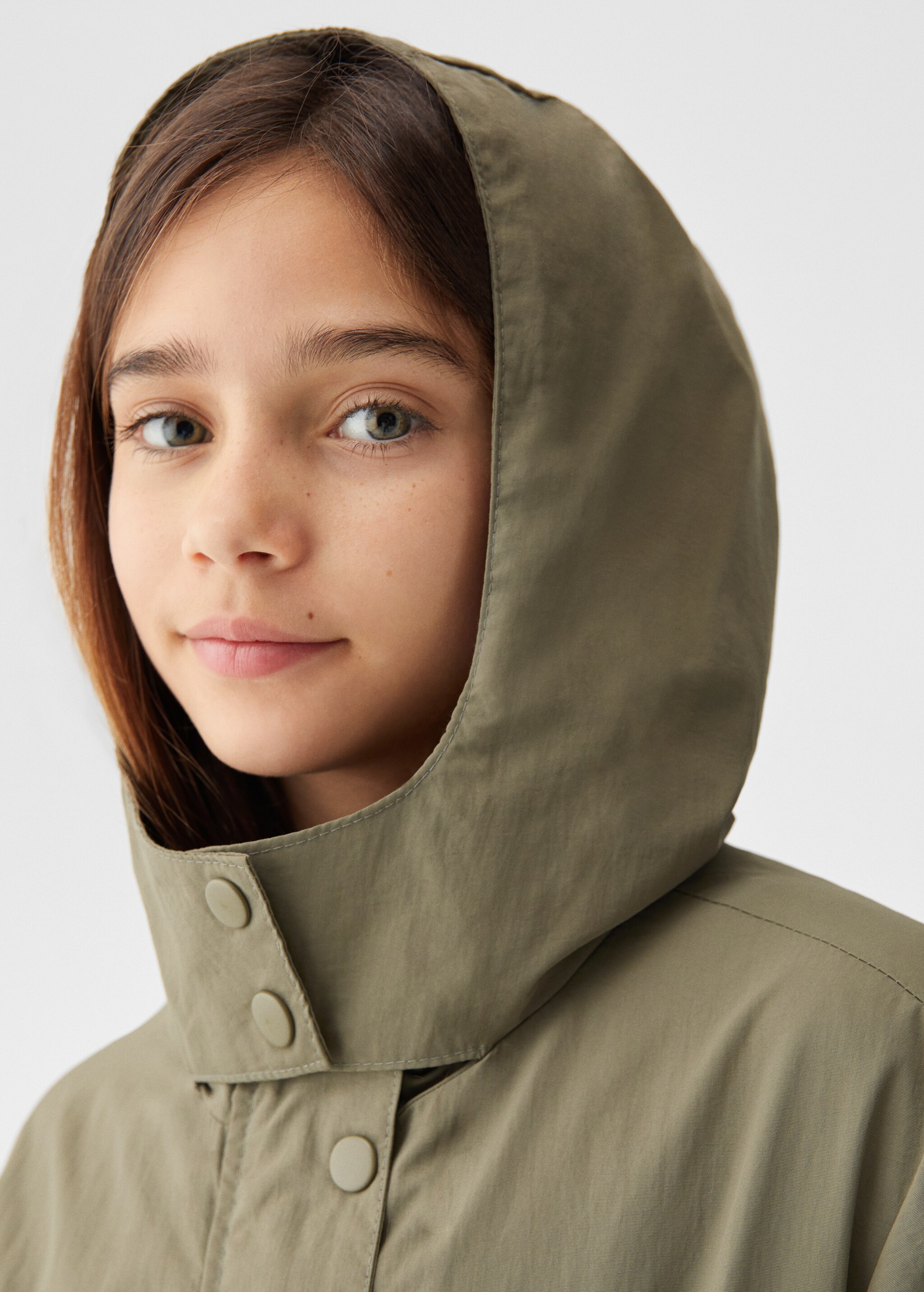Hooded parka - Details of the article 1