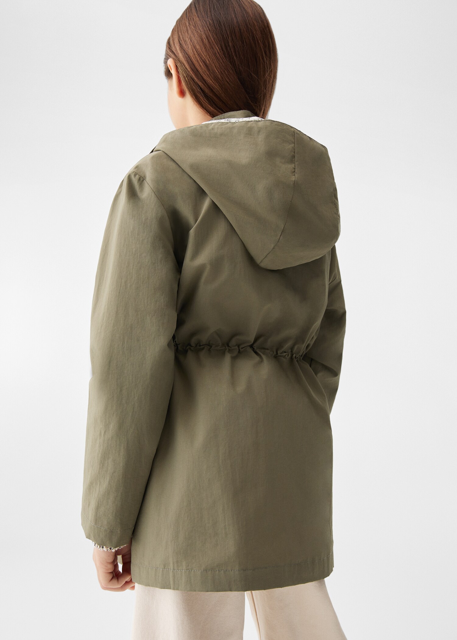 Hooded parka - Reverse of the article