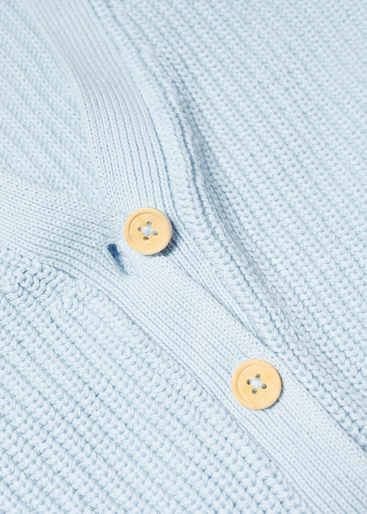 Baumwoll-Strickjacke mit Knöpfen - Detail des Artikels 8