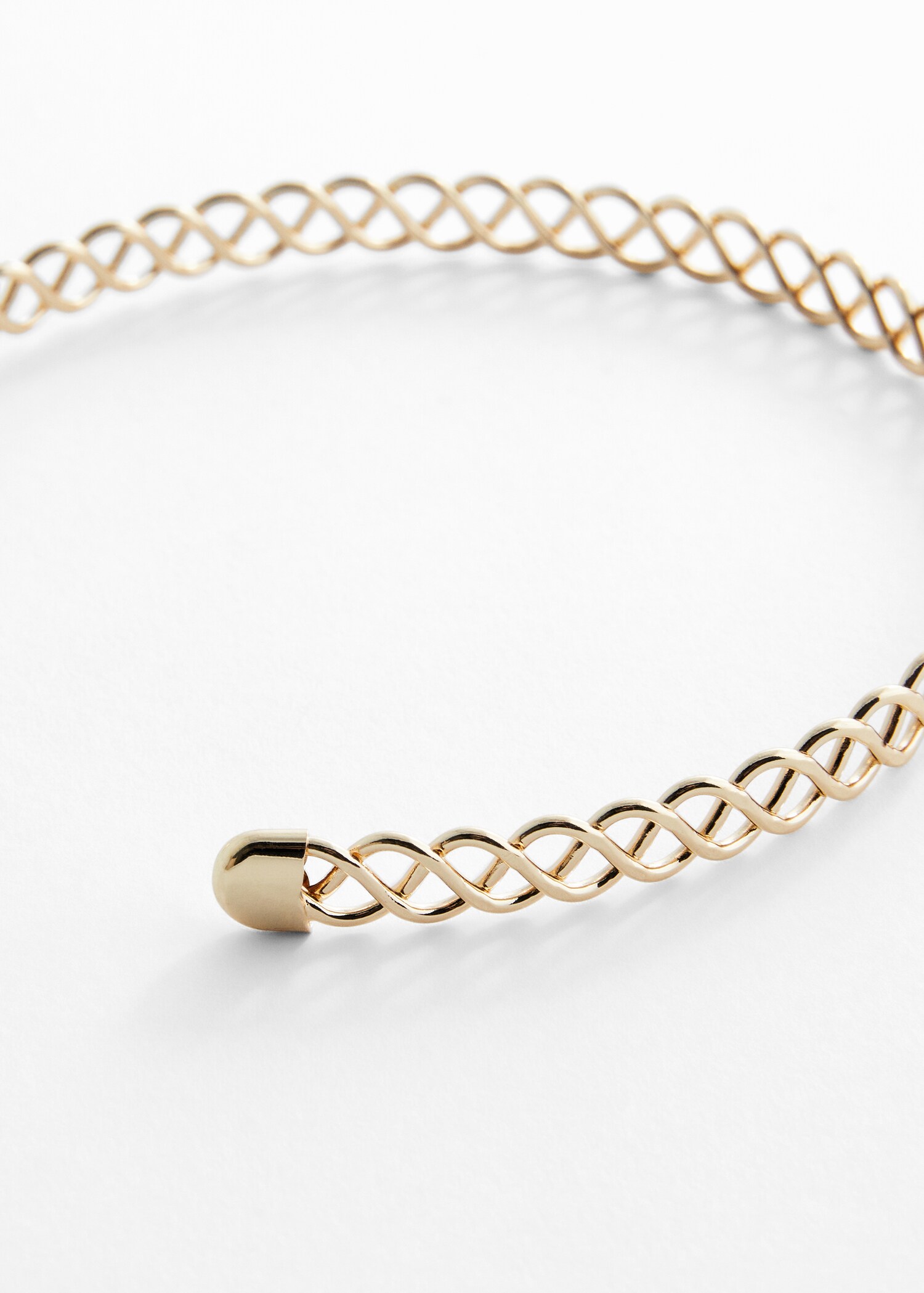 Choker halskjede stivt - Halvtotal bildeutsnitt