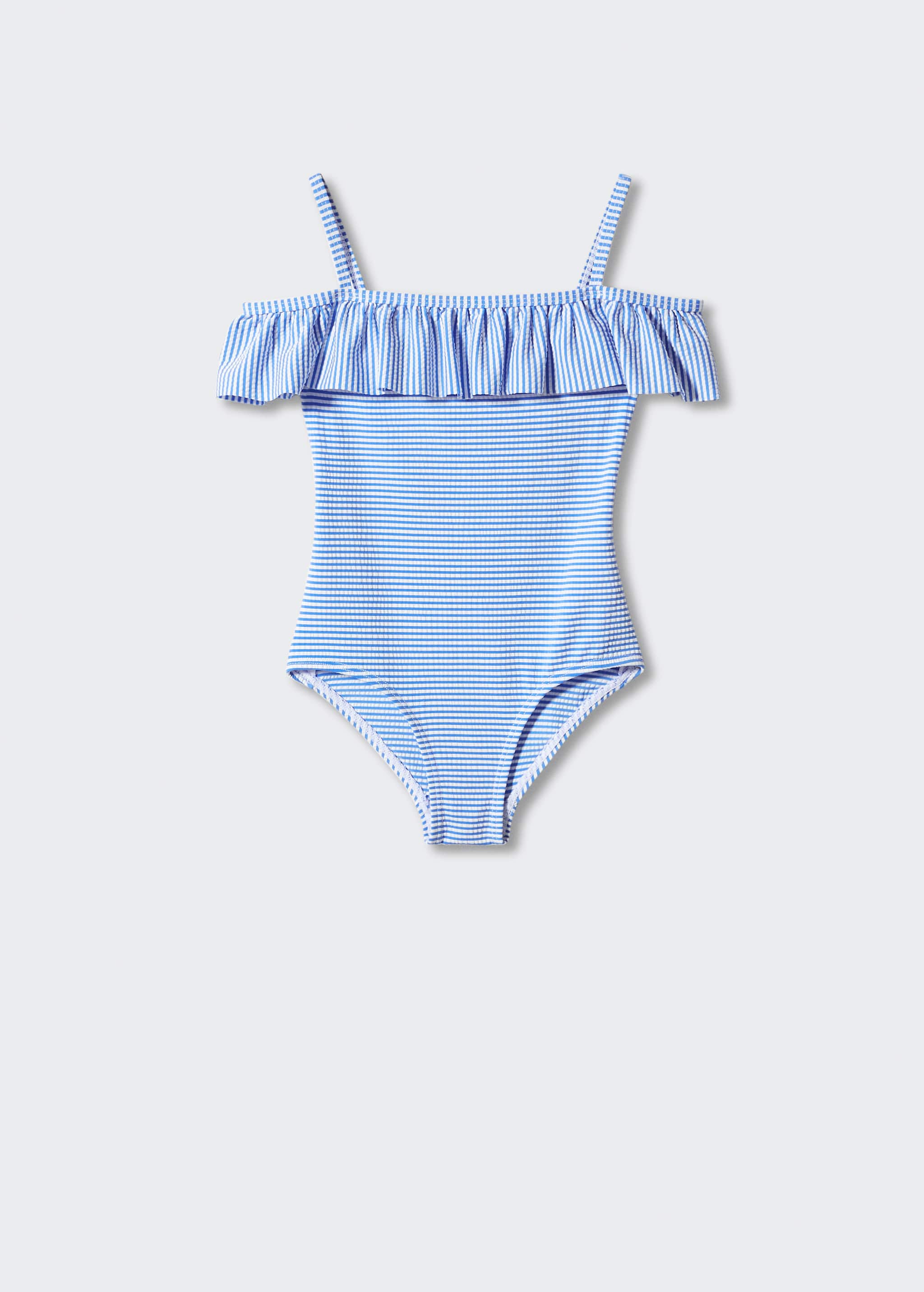 Ruffle striped swimsuit - Article without model