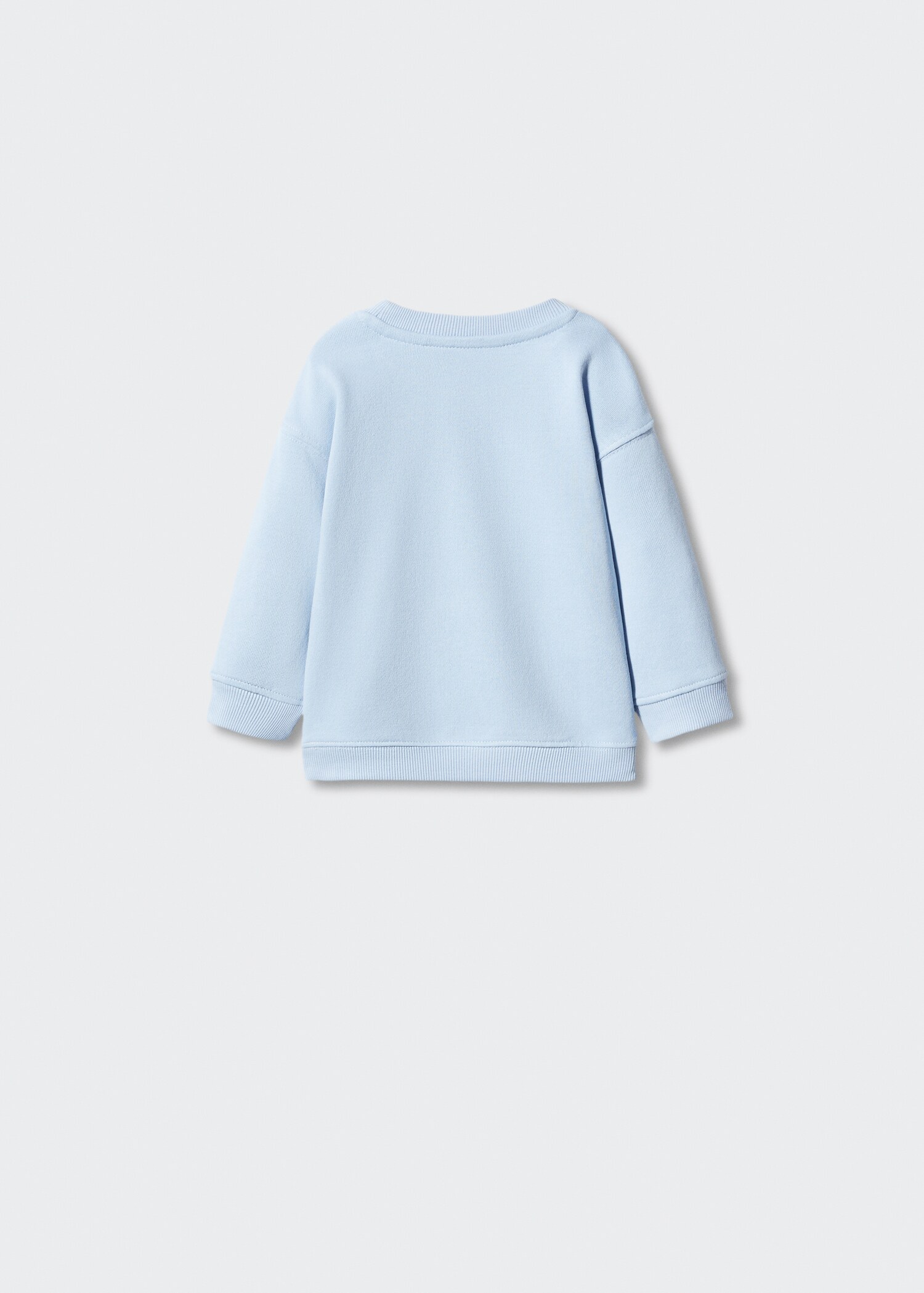 Sudadera algodón estampada - Reverso del artículo